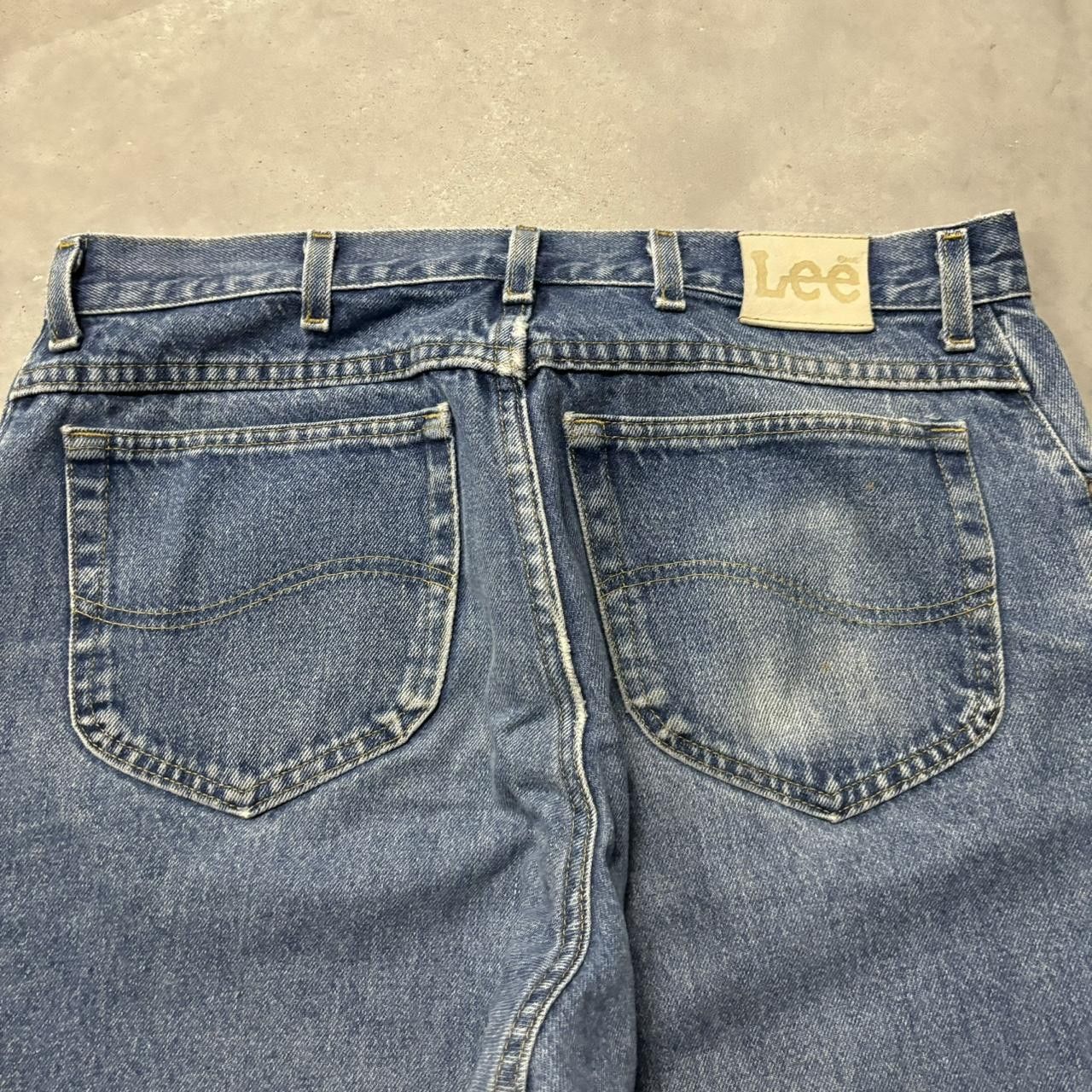 Japanese Brand × Vintage Crazy Vintage Y2K/2000s Grunge Medium Wash Essential Denim Jeans! Size US 34 / EU 50 - 7 Thumbnail