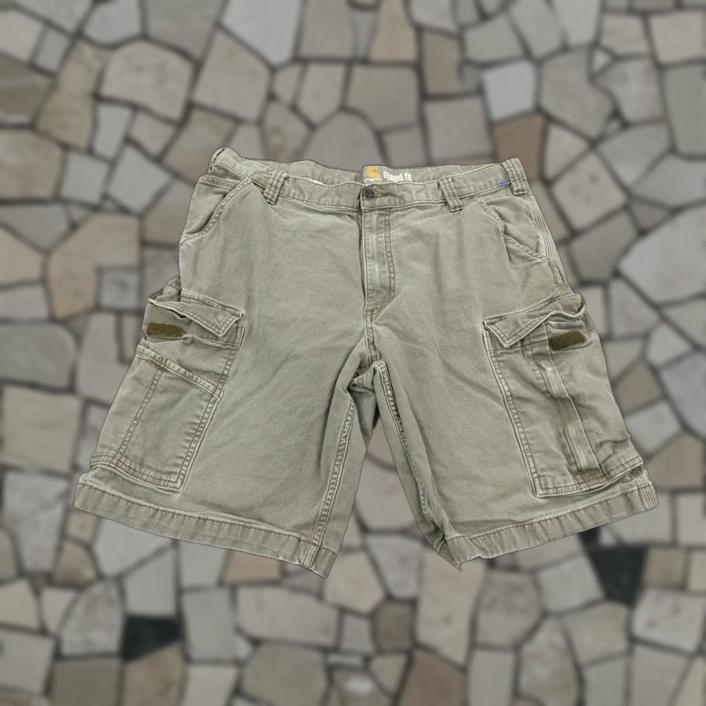 Carhartt Carhartt Cargo Shorts Men's 38 Green Relaxed Fit Canvas Workwear 10-inch Inseam Size US 38 / EU 54 - 1 Thumbnail