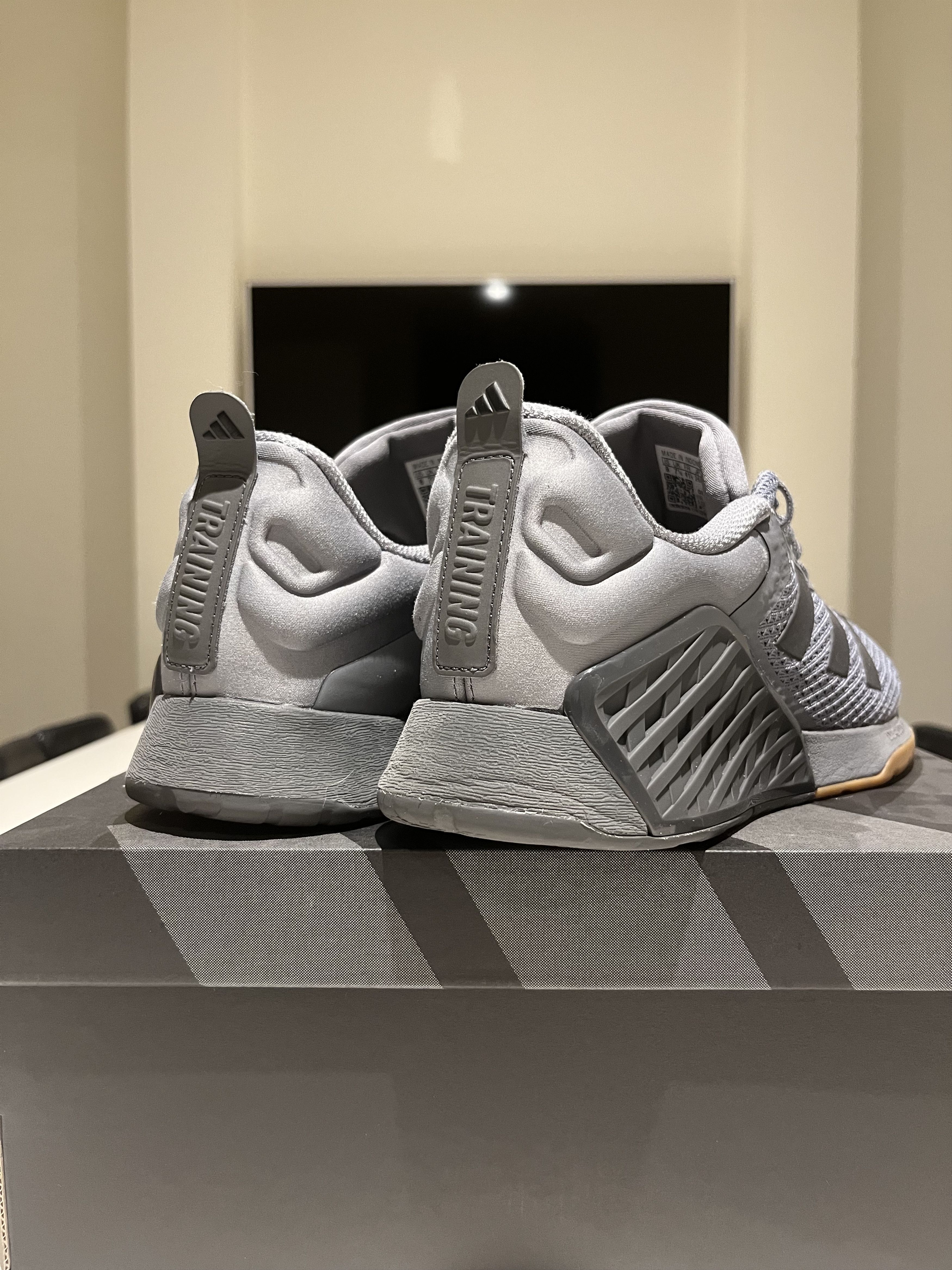 Adidas adidas Dropset 3Grey Grey Core Black Size US 8 / EU 41 - 4 Thumbnail