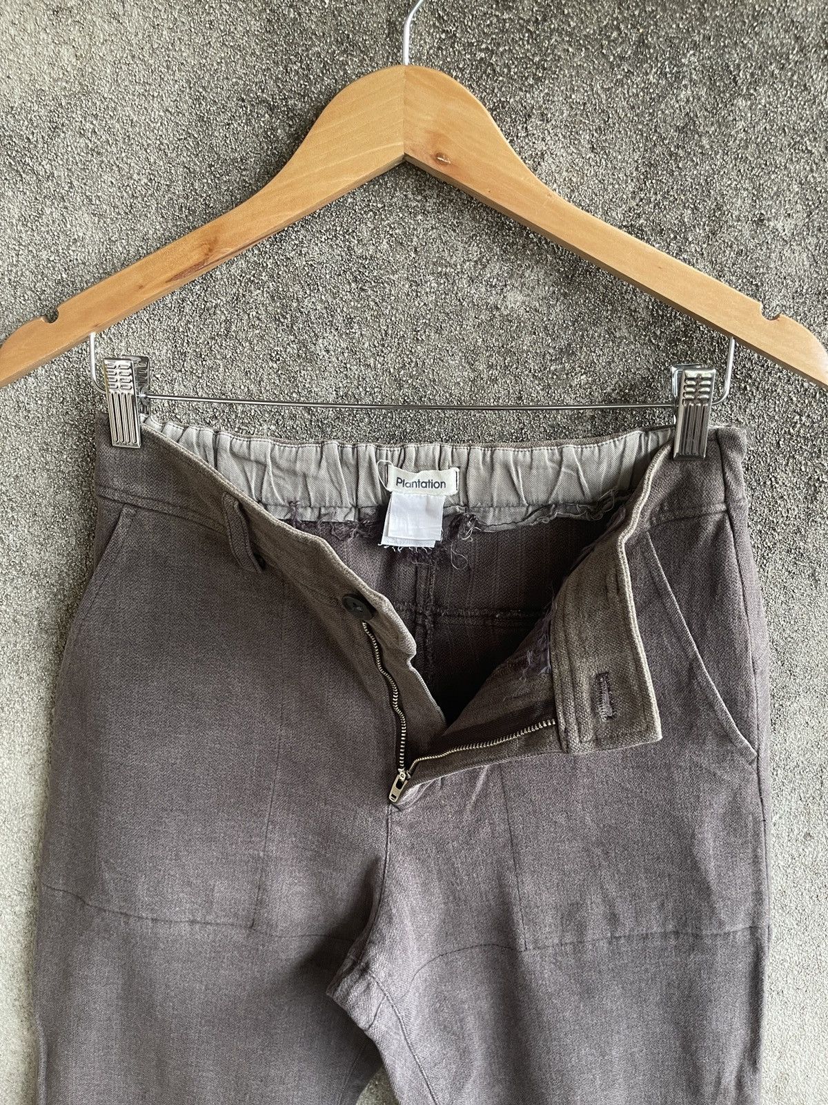 Pleats Please Issey Miyake Vintage 90s🔥Issey Miyake Plantation🔥Fatigue Baker Pants Size US 28 / EU 44 - 5 Thumbnail
