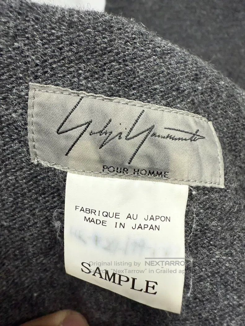 Yohji Yamamoto YOHJI YAMAMOTO Deconstructed Zip-Up Knit Jacket Size US M / EU 48-50 / 2 - 7 Thumbnail