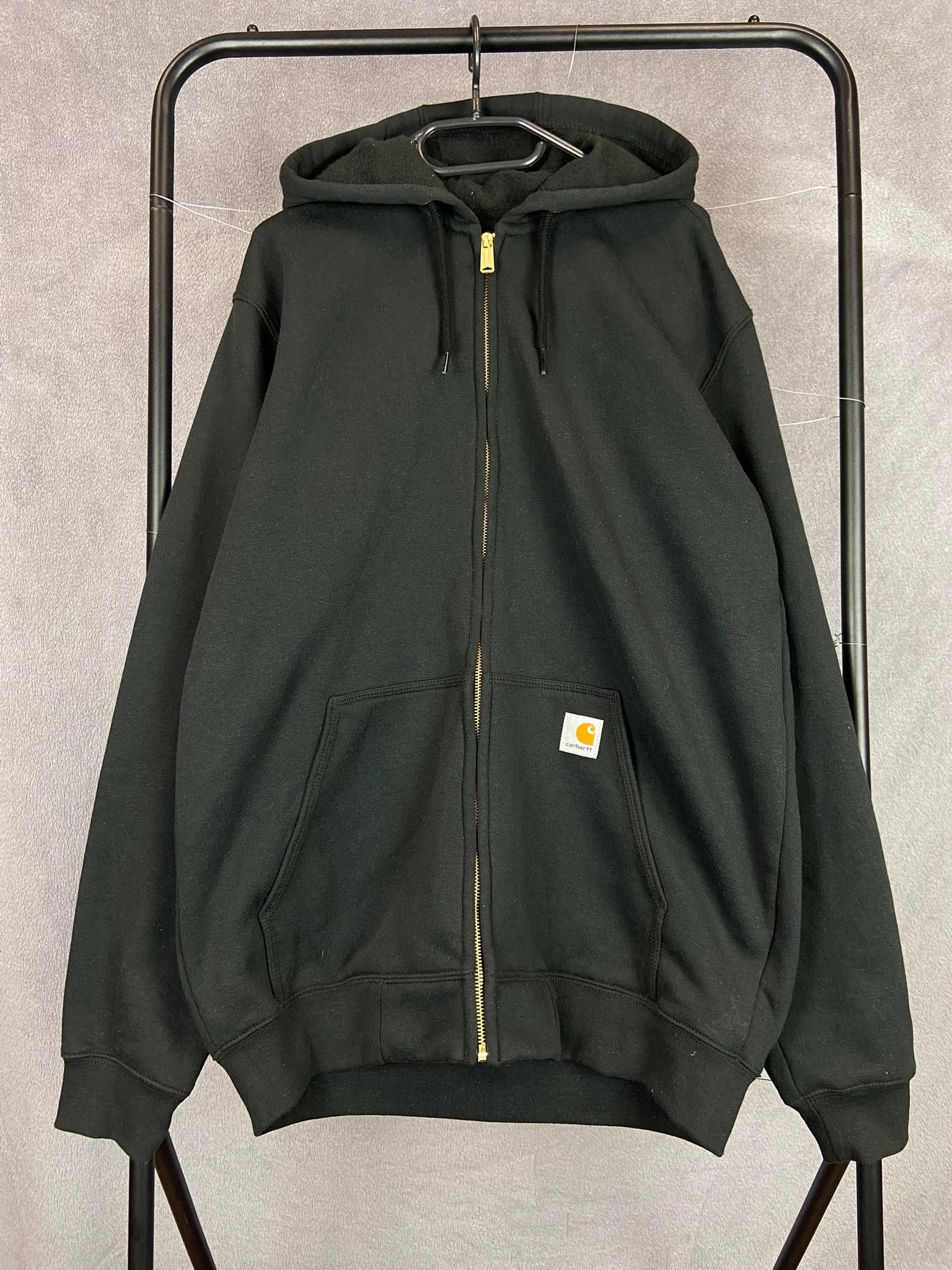Carhartt Carhartt Y2K Zip Hoodie Logo Vintage Black M Size US M / EU 48-50 / 2 - 1 Thumbnail