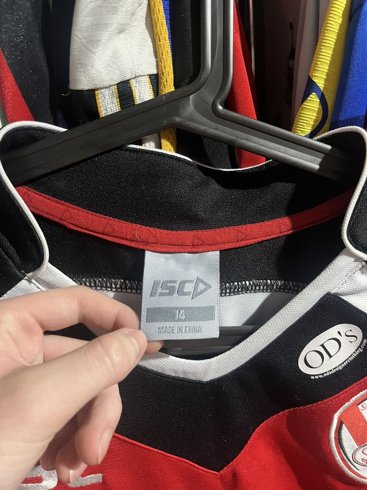 Other ISC St Helens R.F.C 2013/14 Away Jon Wilkin #12 Rugby Jersey Size US XS / EU 42 / 0 - 6 Thumbnail