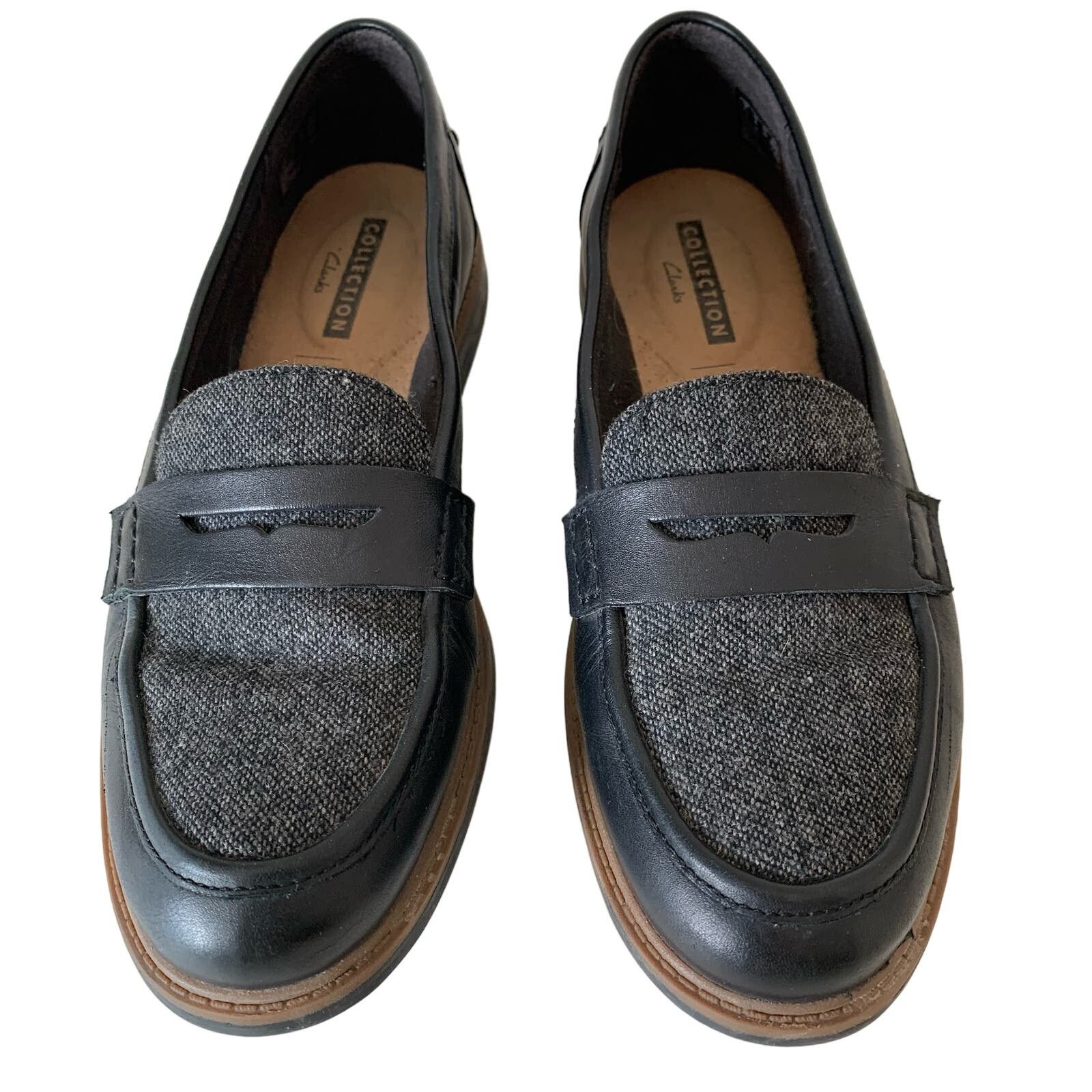 Clarks raisie eletta women's penny loafers clearance