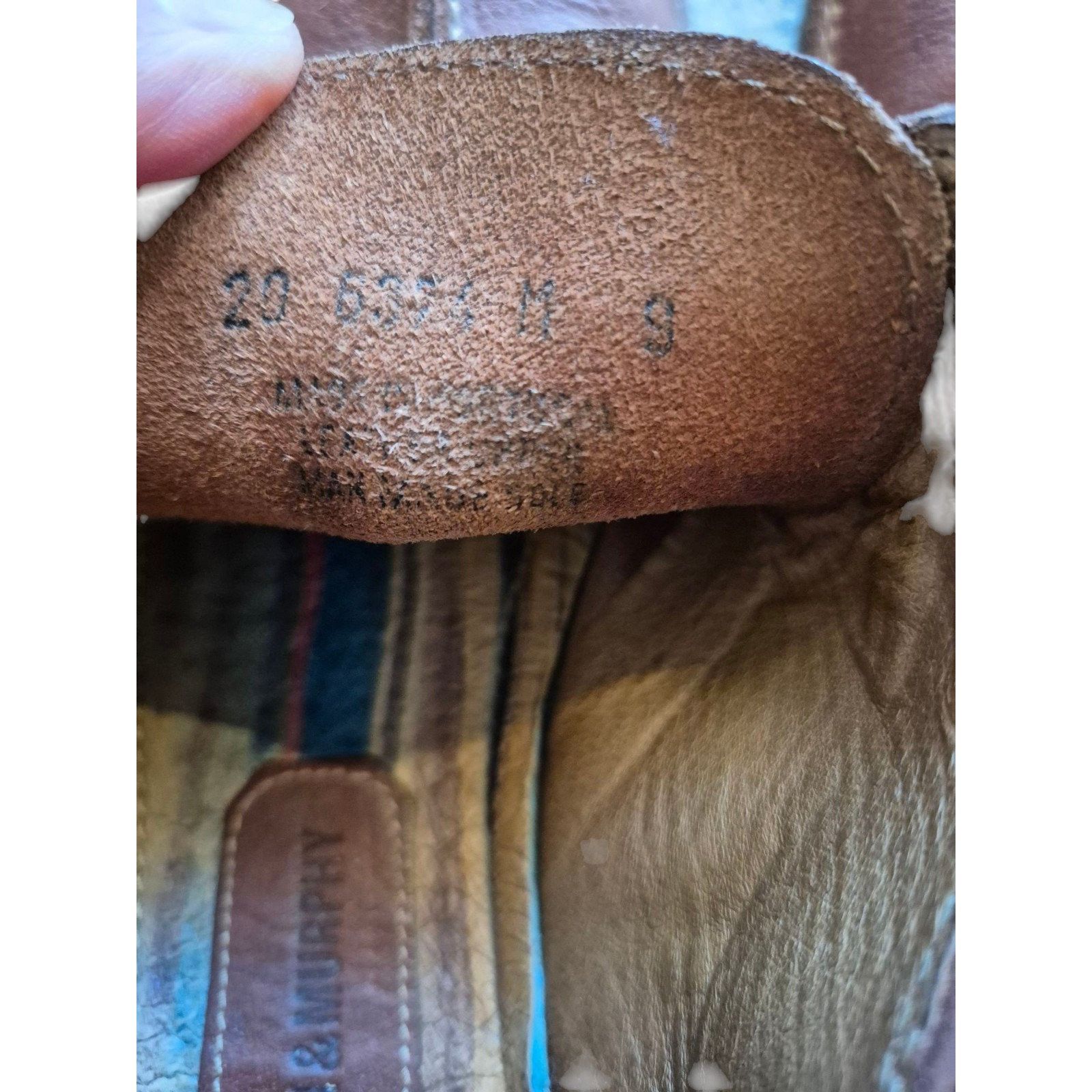 Johnston & Murphy Johnston & Murphy Mens VTG Pebbled Leather Split Toe Oxford Size US 9 / EU 42 - 7 Thumbnail