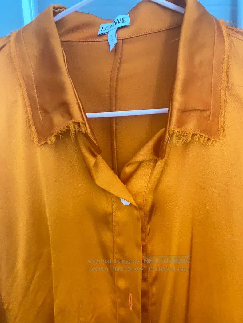 Loewe Loewe Bright orange shirt Size M / US 6-8 / IT 42-44 - 5 Thumbnail