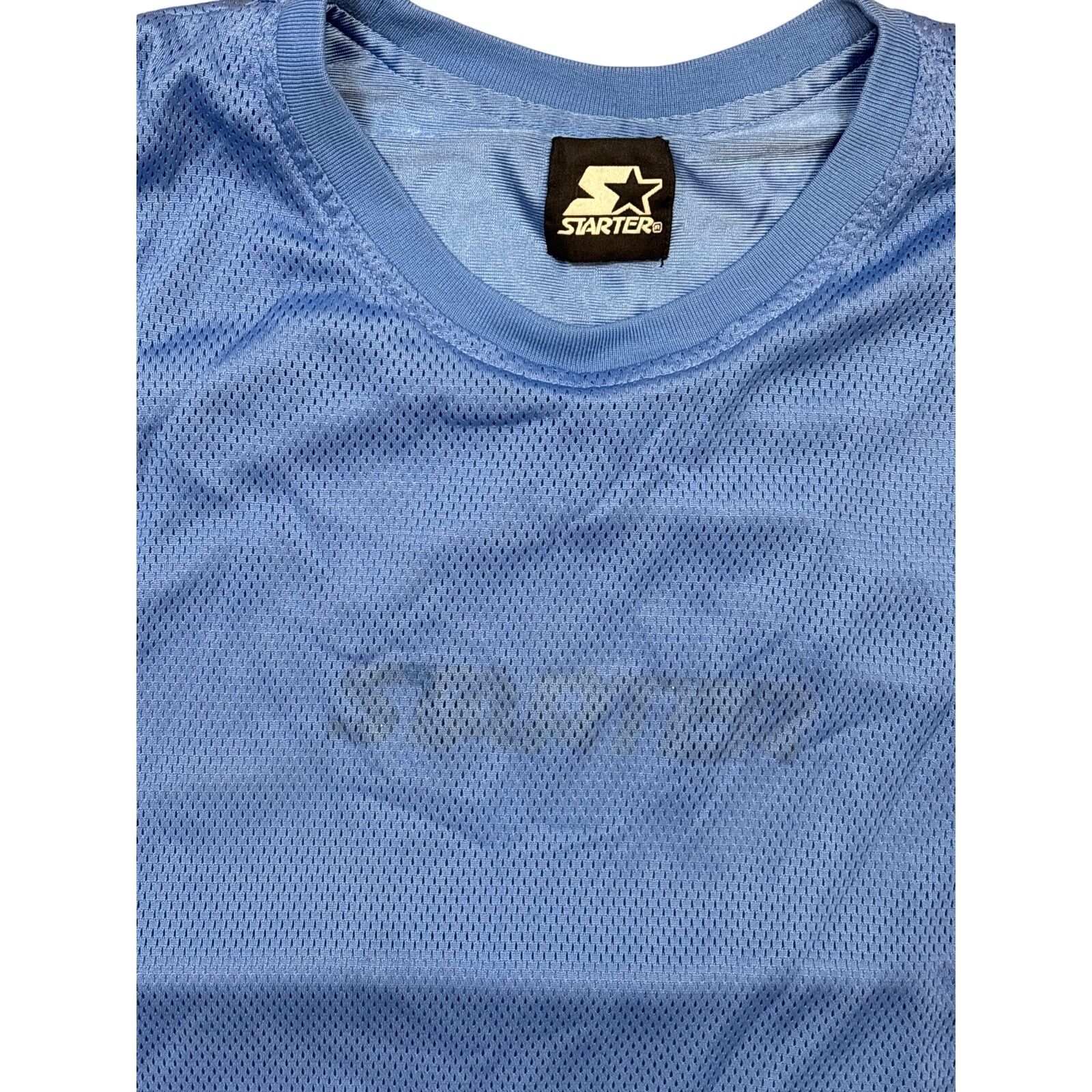 Starter Vintage Starter reversible tank dry fit mesh shiny blue Size US XL / EU 56 / 4 - 2 Thumbnail