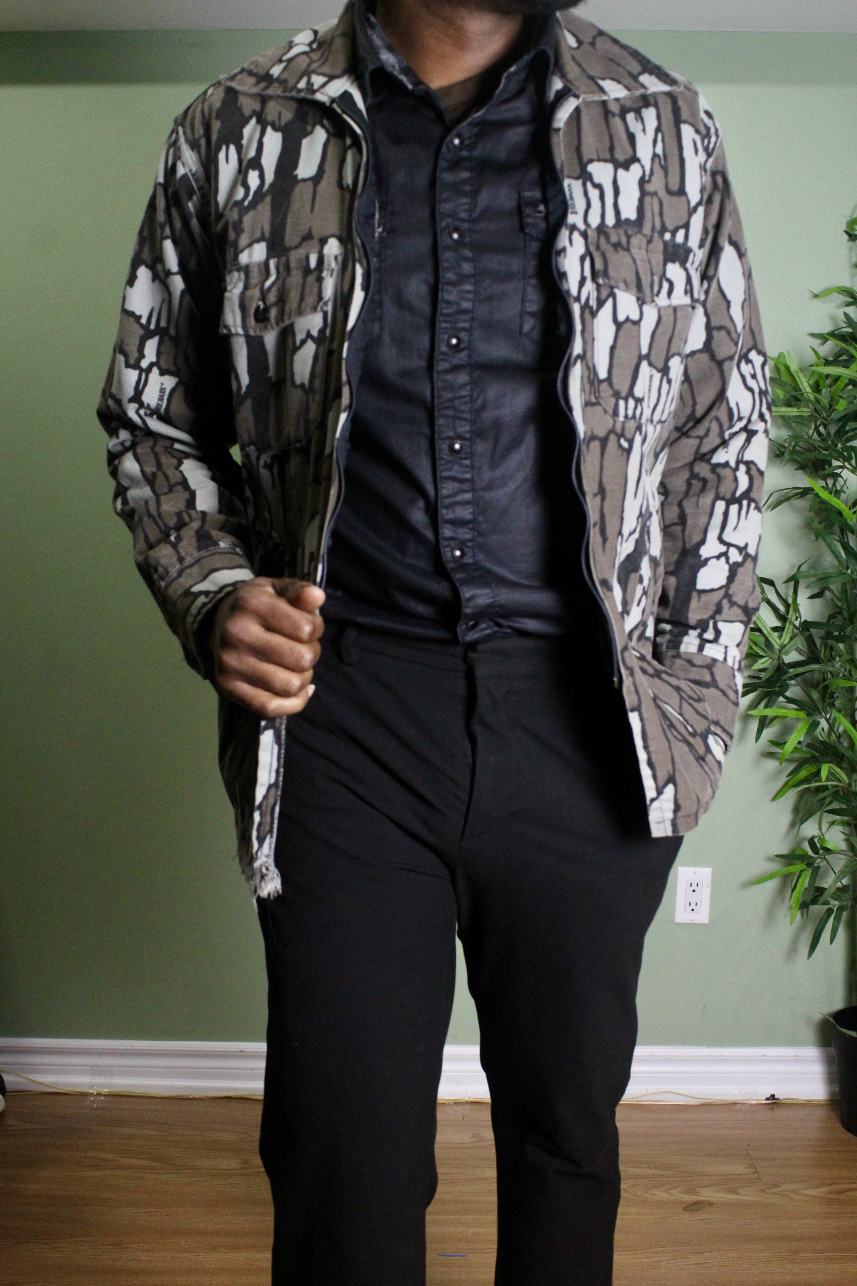 Vintage Vintage Distressed Real Tree Jacket Size US M / EU 48-50 / 2 - 1 Thumbnail