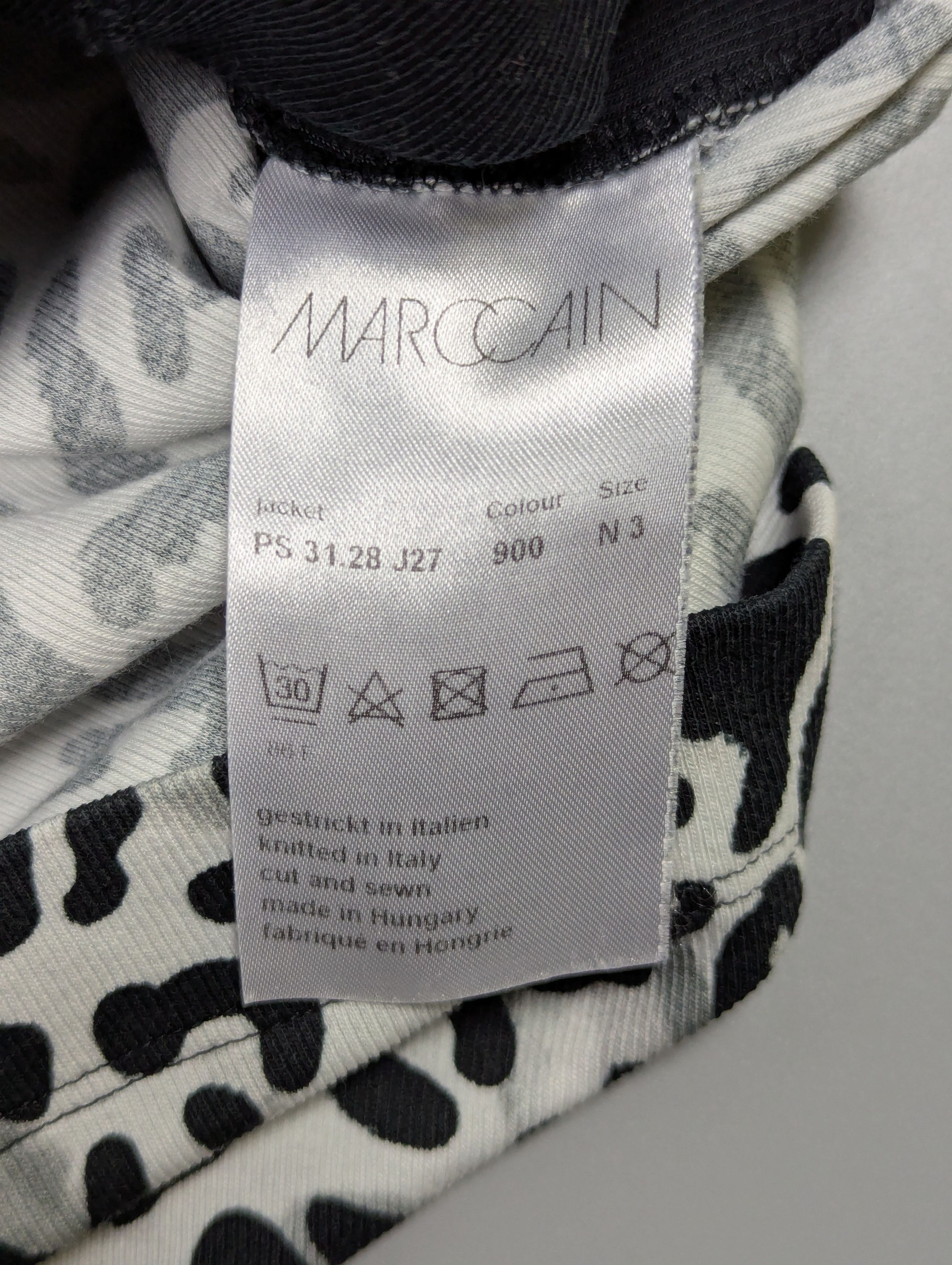 Other MARC CAIN Women’s Leopard Print Full Zip Jacket/Sweatshirt Size M / US 6-8 / IT 42-44 - 12 Thumbnail