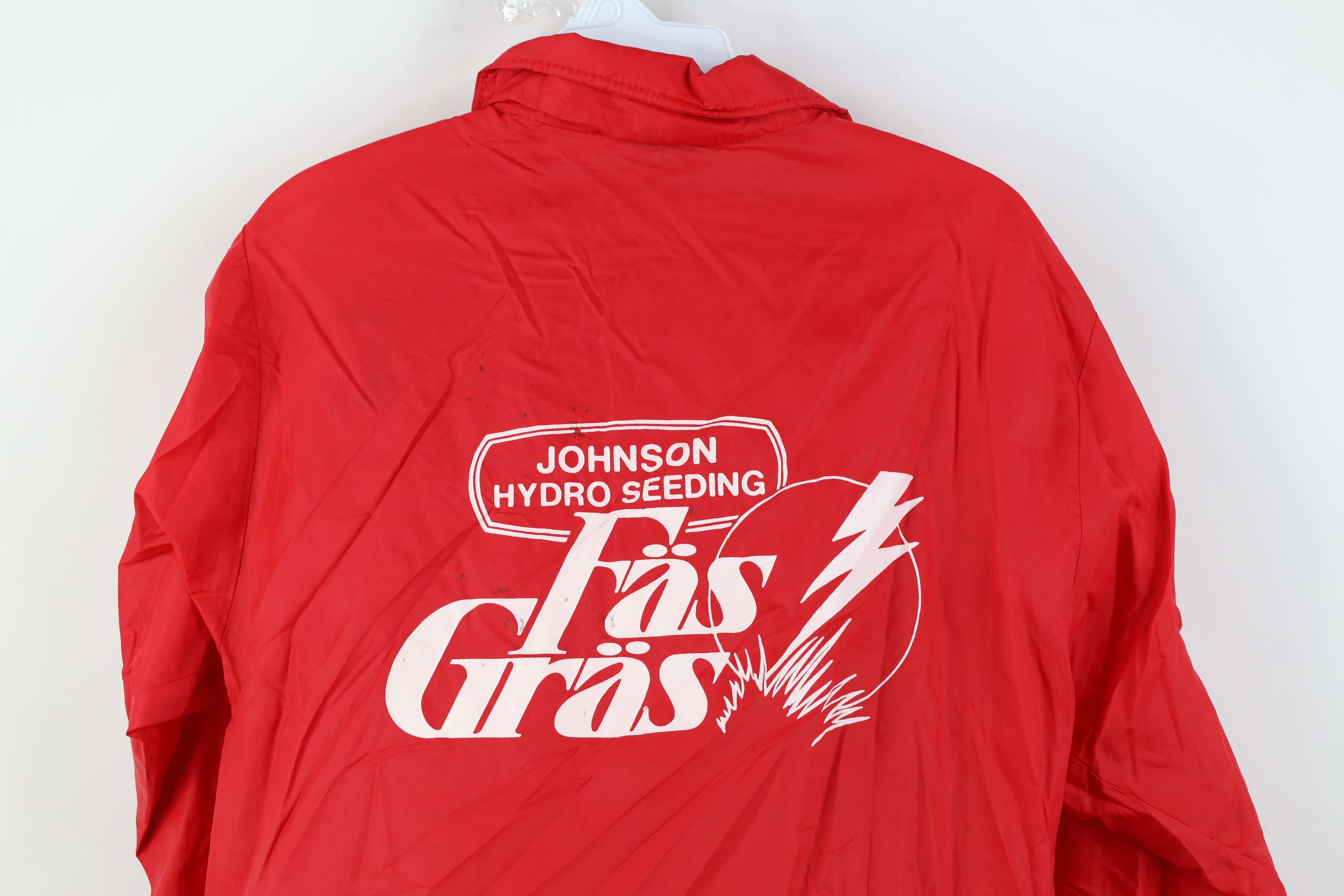 Vintage Vintage 70s 80s Johnson Hydro Seeding Fas Windbreaker Jacket Size US S / EU 44-46 / 1 - 17 Thumbnail