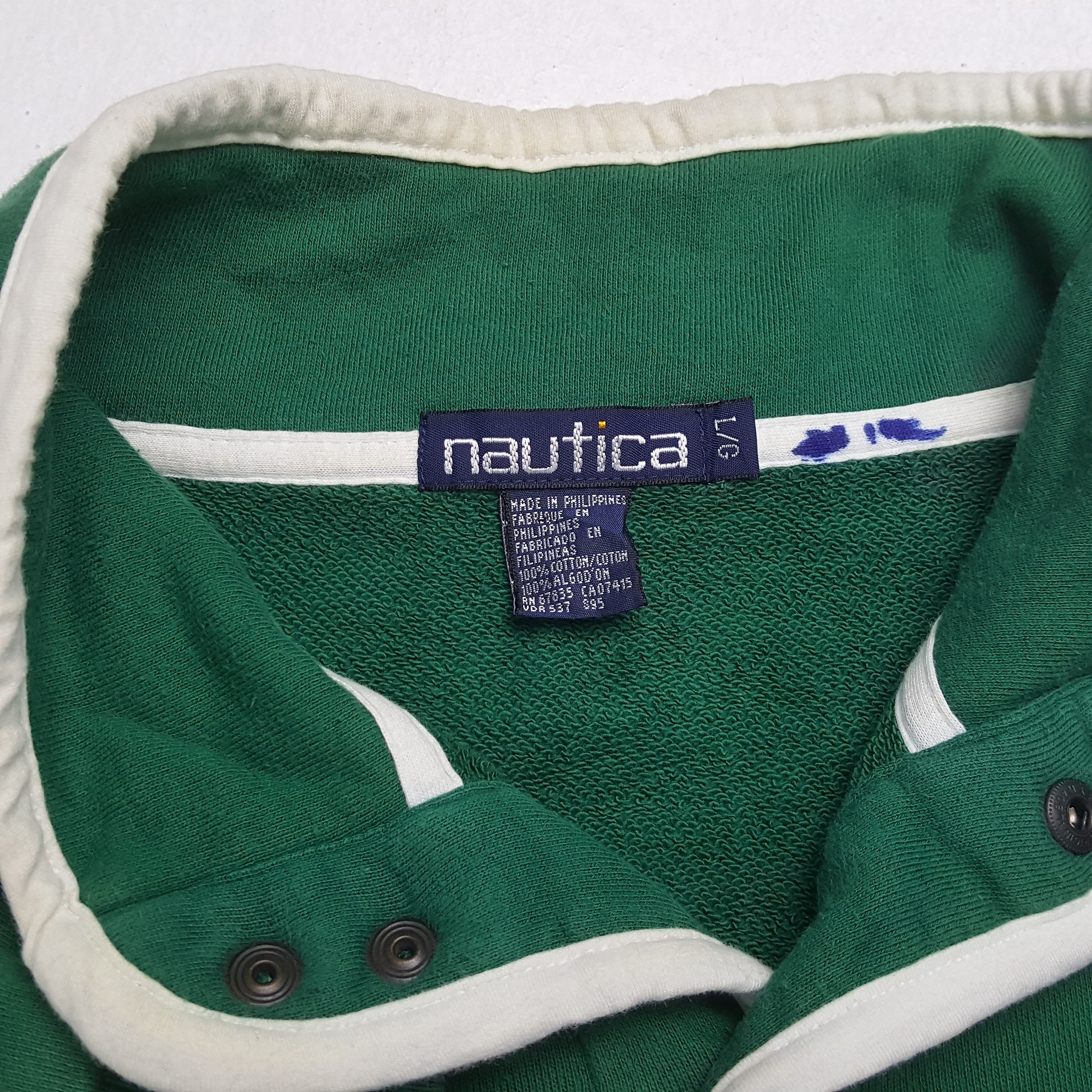 Nautica × Vintage NAUTICA Nice Design Streetwear Style Sweatshirt Size US M / EU 48-50 / 2 - 9 Thumbnail