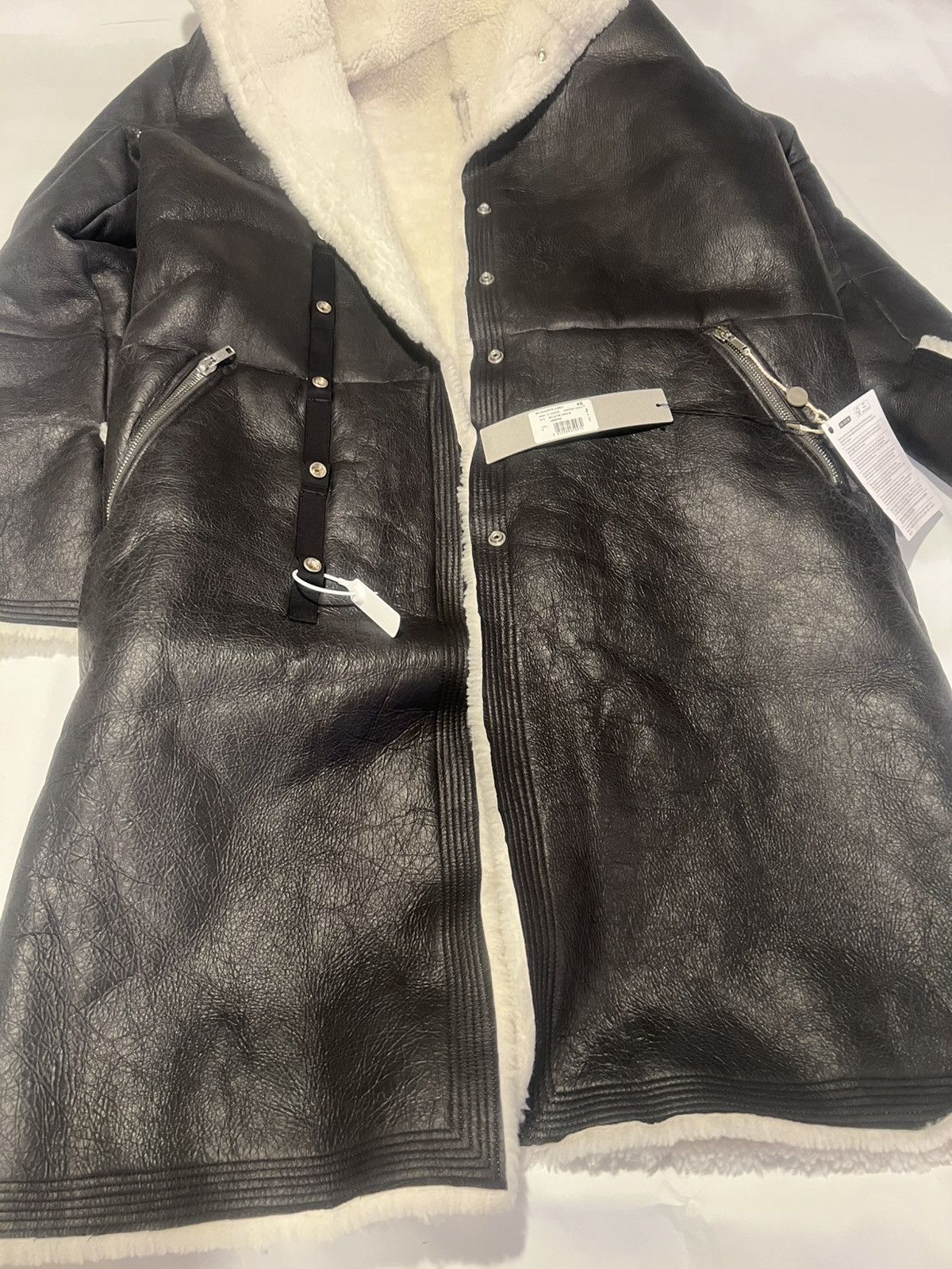 Rick Owens Rick Owens mens shearling reversible coat. 48/XL. $6900 Size US M / EU 48-50 / 2 - 2 Thumbnail