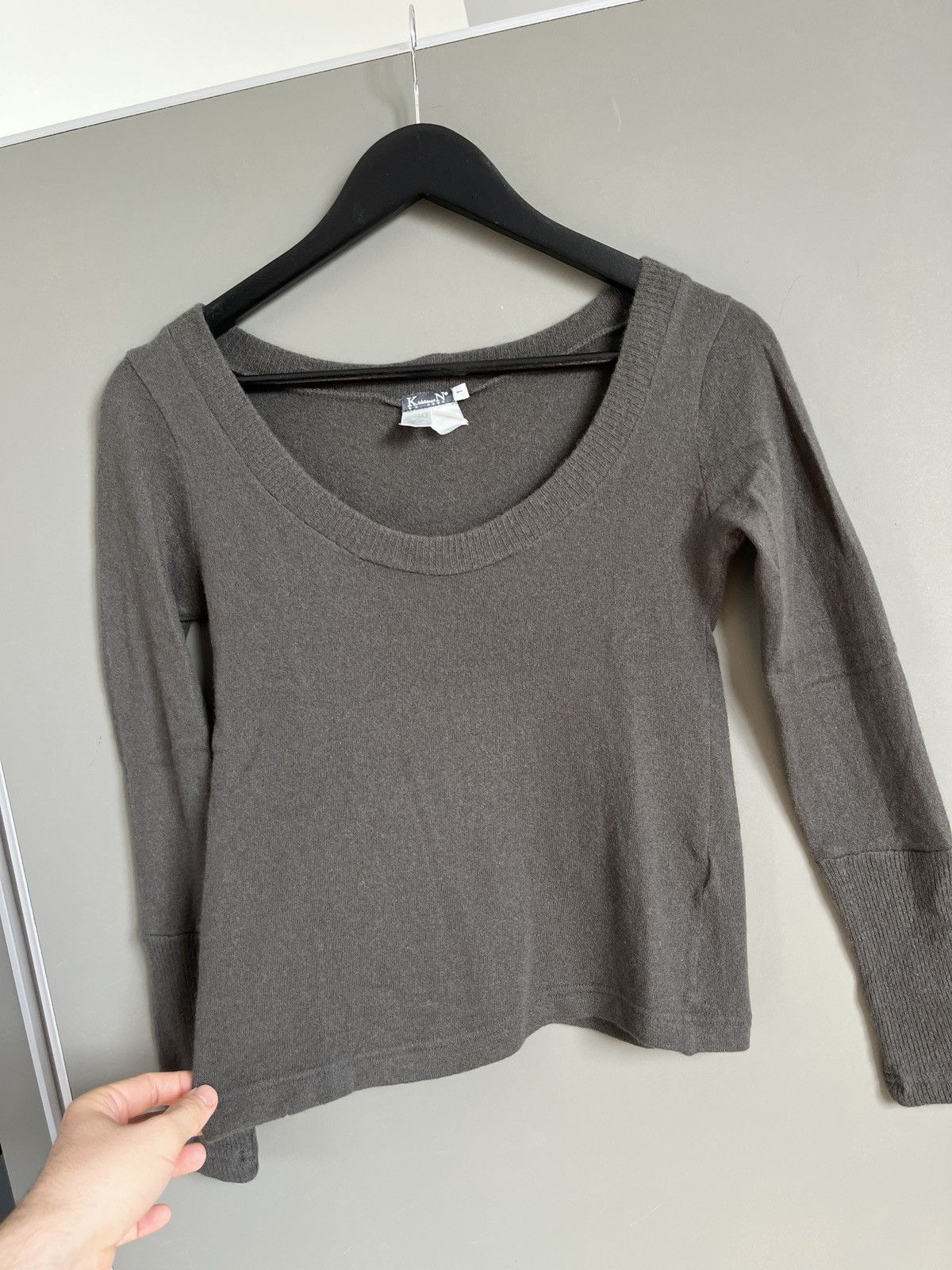 Other Kristensen Du Nord 100% Cashmere Soft Short Sweater Size S / US 4 / IT 40 - 5 Thumbnail