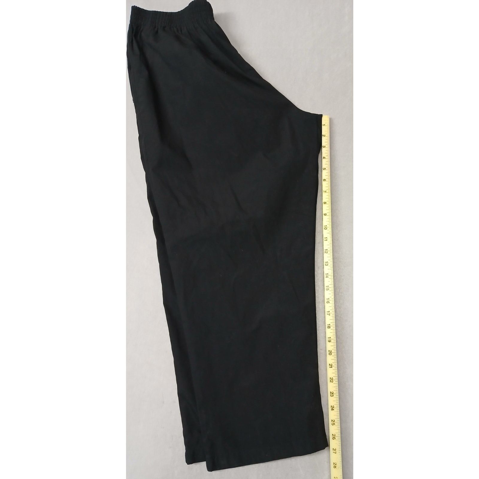 Other Landau (P2X) Women's Black Poly Blend Relaxed Sweatpants Size 32" / US 10 / IT 46 - 3 Thumbnail
