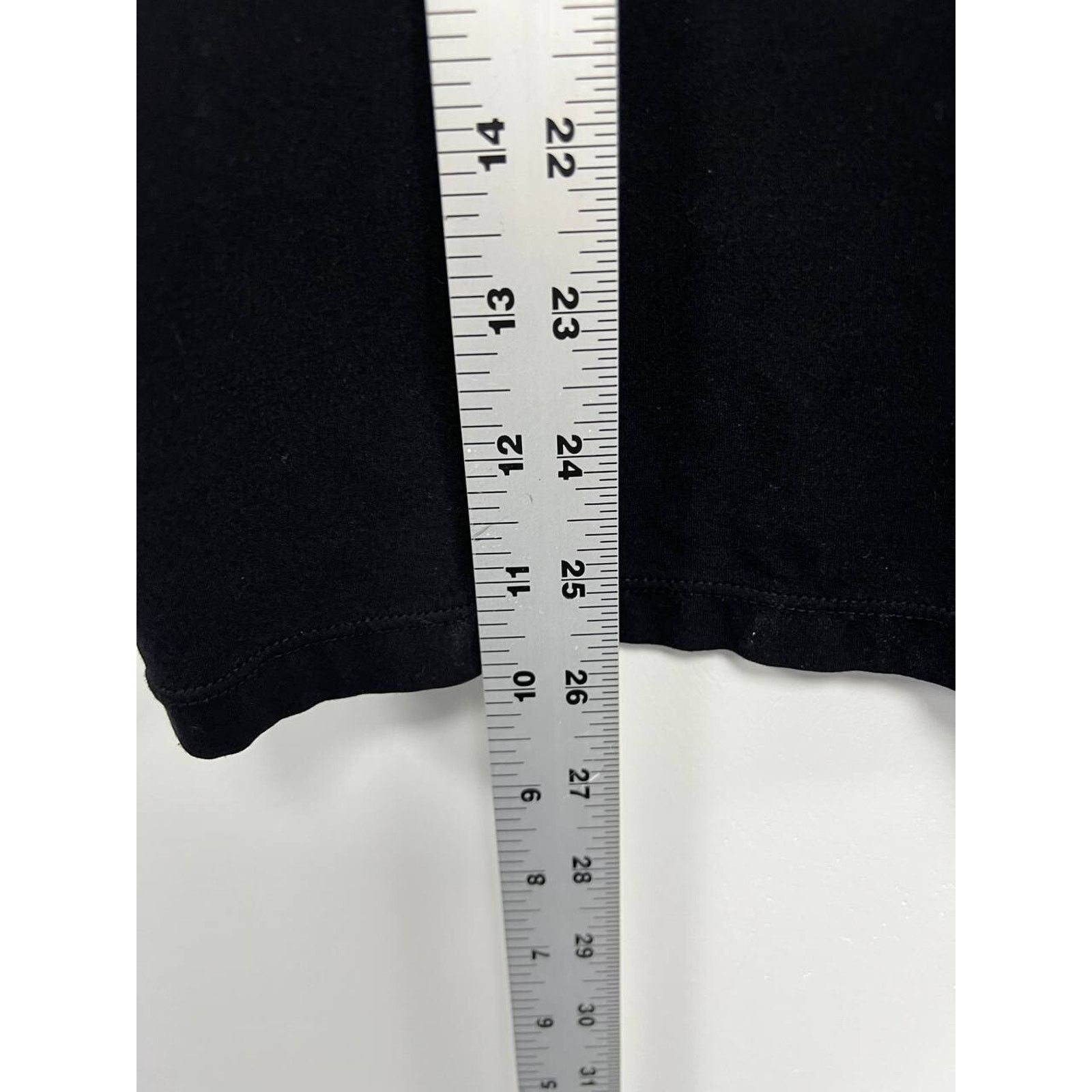 St. John ST. JOHN SPORT Solid Black Santana Scoop Neck Top XL A000037 Size XL / US 12-14 / IT 48-50 - 6 Thumbnail