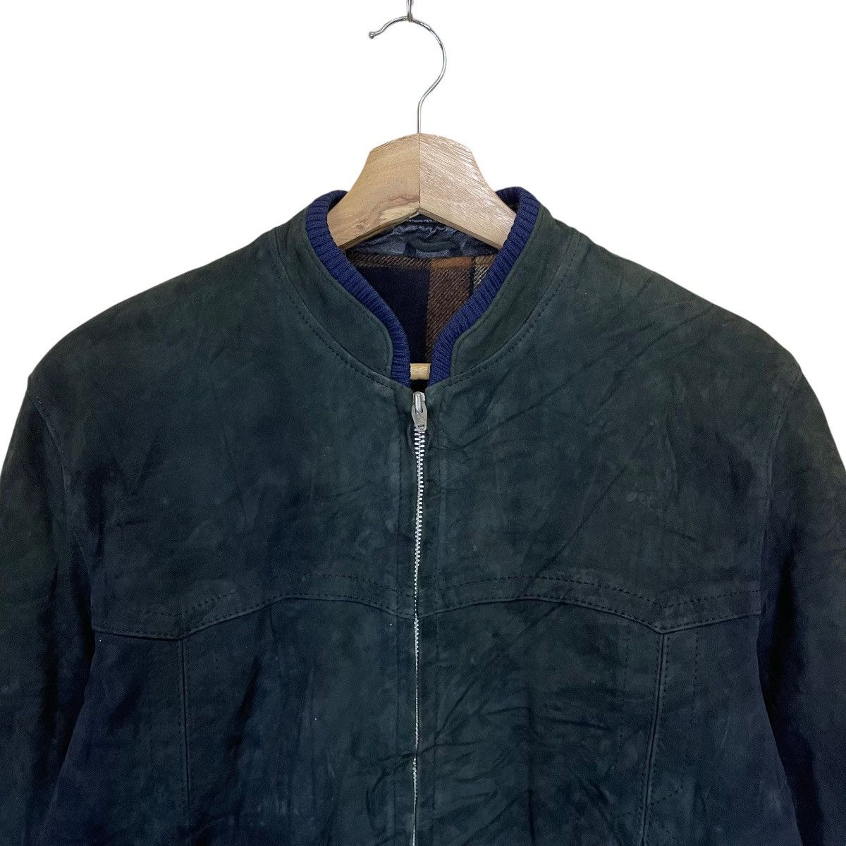 McGregor Vintage 90s Mc Gregor Sheepskin Leather Jacket Size US M / EU 48-50 / 2 - 4 Thumbnail