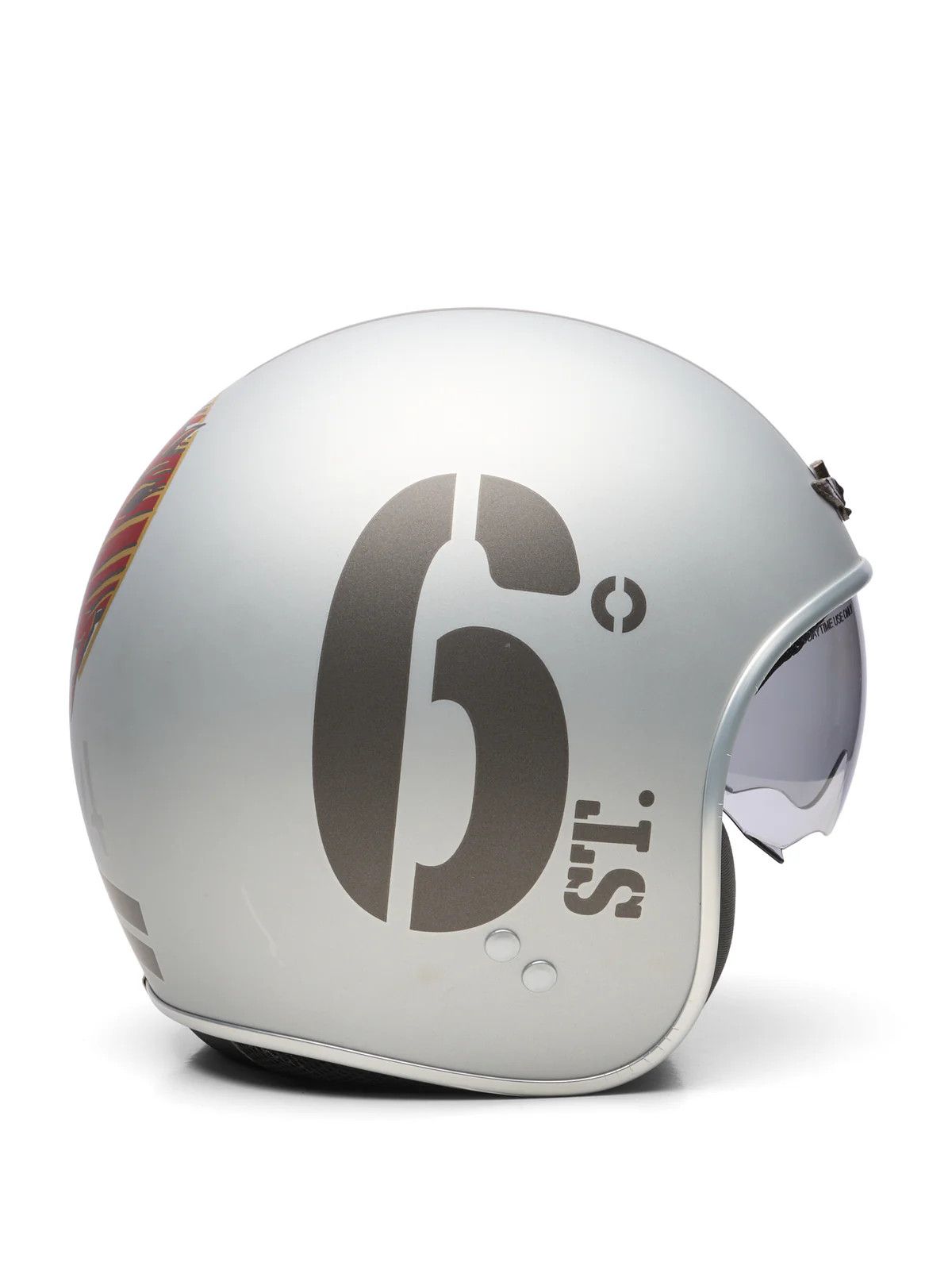 Aeronautica Militare AERONAUTICA MILITARE Motorcycle Flight Helmet Size ONE SIZE - 4 Thumbnail