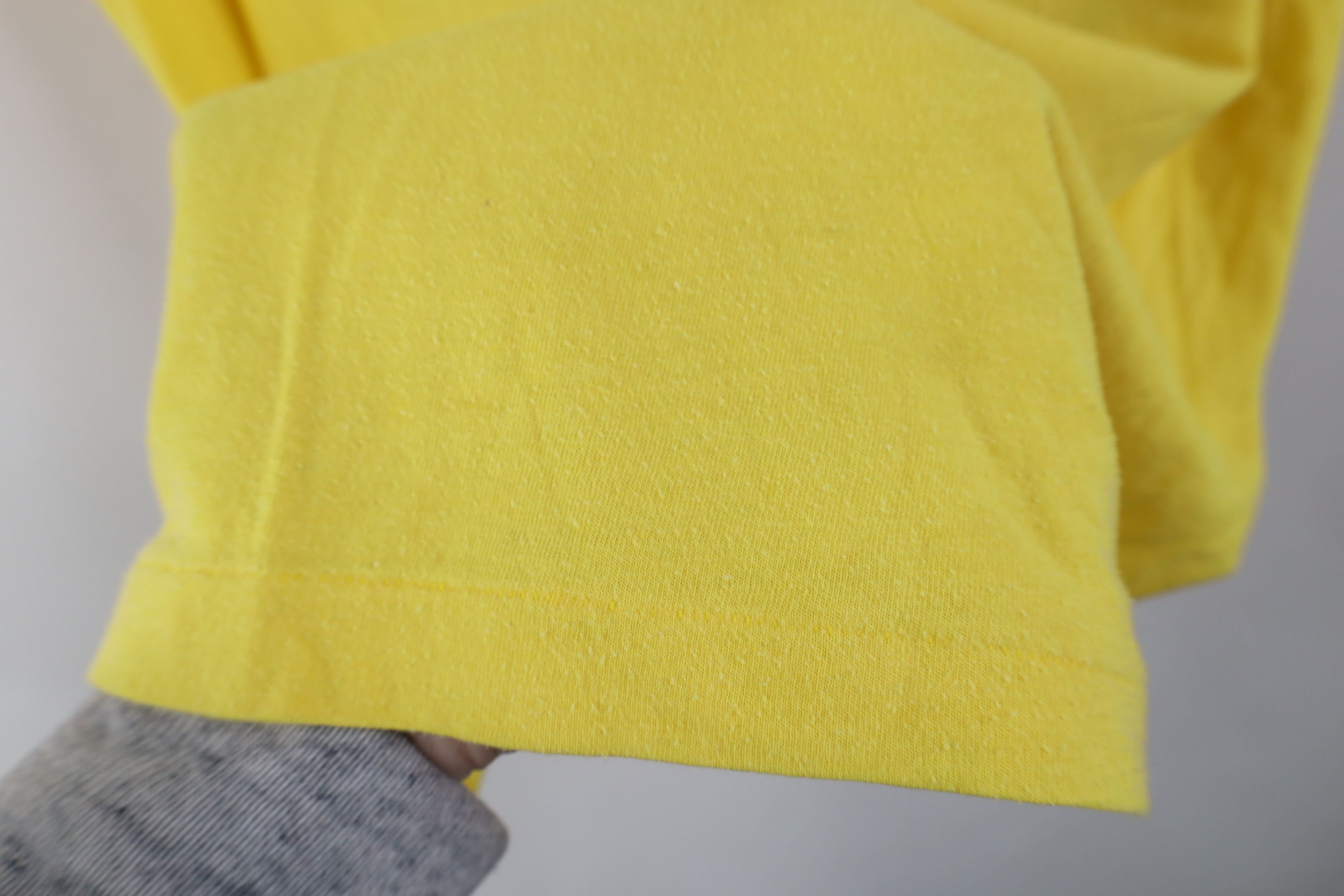 Vintage Vintage 80s 90s Streetwear Monster Surfing T-Shirt Yellow Size US S / EU 44-46 / 1 - 8 Thumbnail