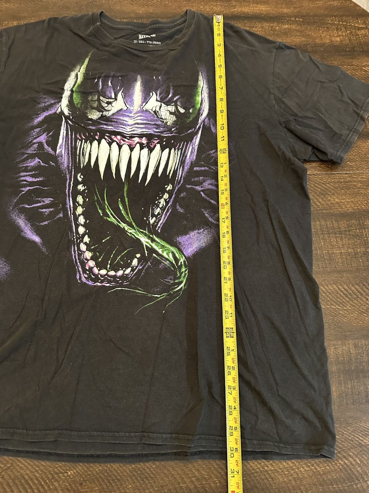 Marvel Comics Venom Marvel T Shirt Mens Big Face Graphic Print S/S-2X Size US XXL / EU 58 / 5 - 4 Thumbnail