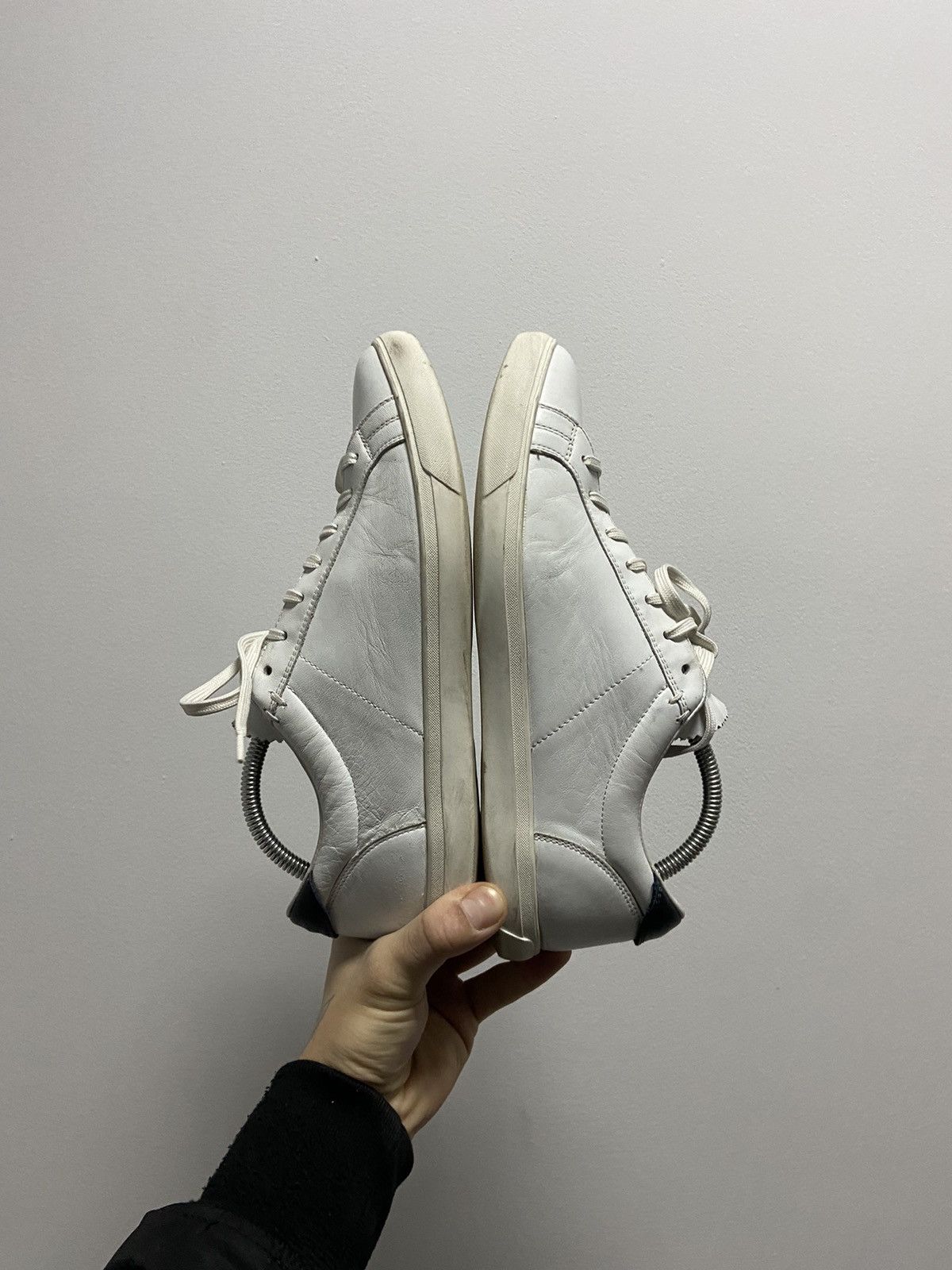 Moncler × Vintage Moncler low top sneakers leather vintage France 🇫🇷 Size US 10 / EU 43 - 6 Thumbnail