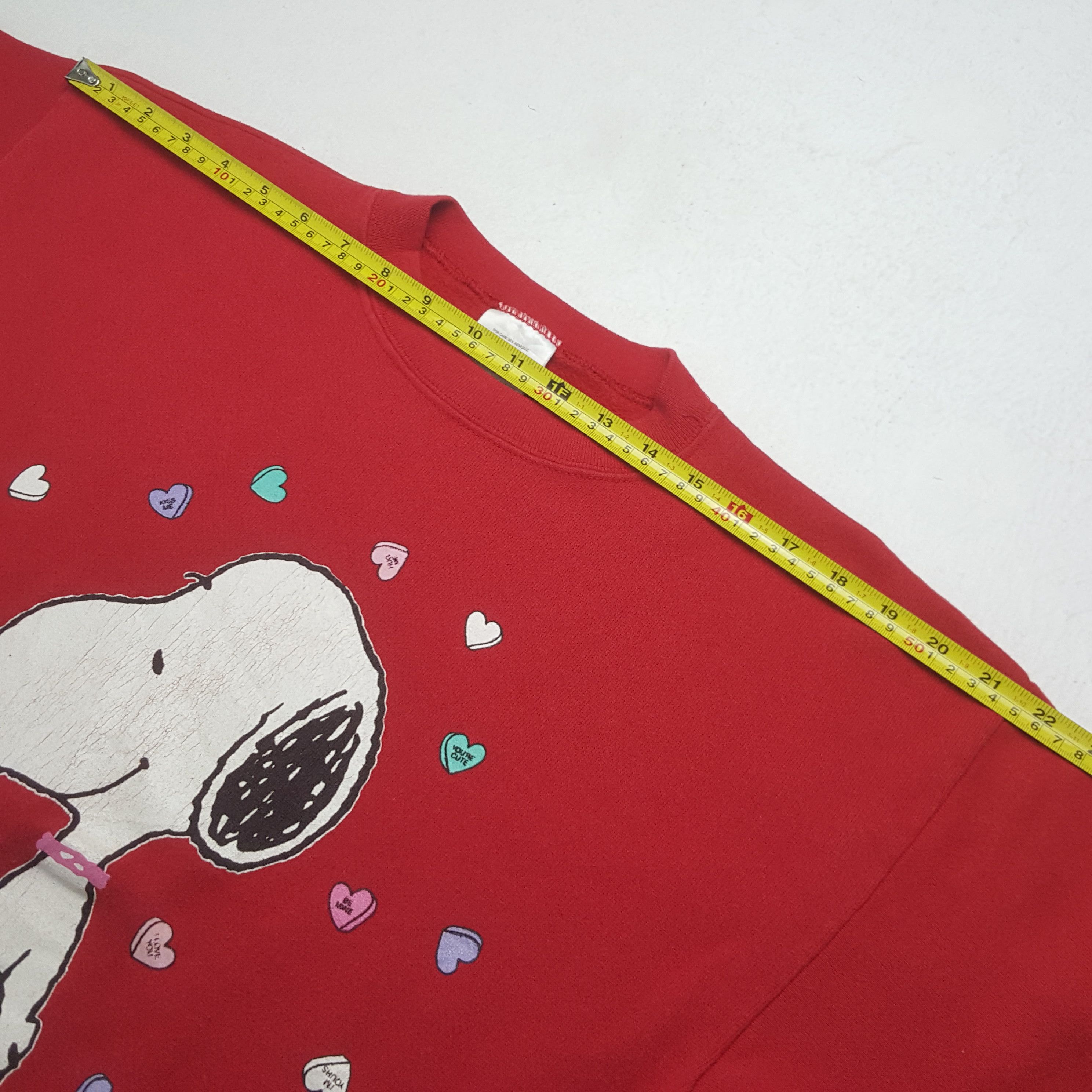 Cartoon Network Vintage Peanuts Snoopy & Woodstock Hugging Sweatshirt Size US S / EU 44-46 / 1 - 6 Thumbnail