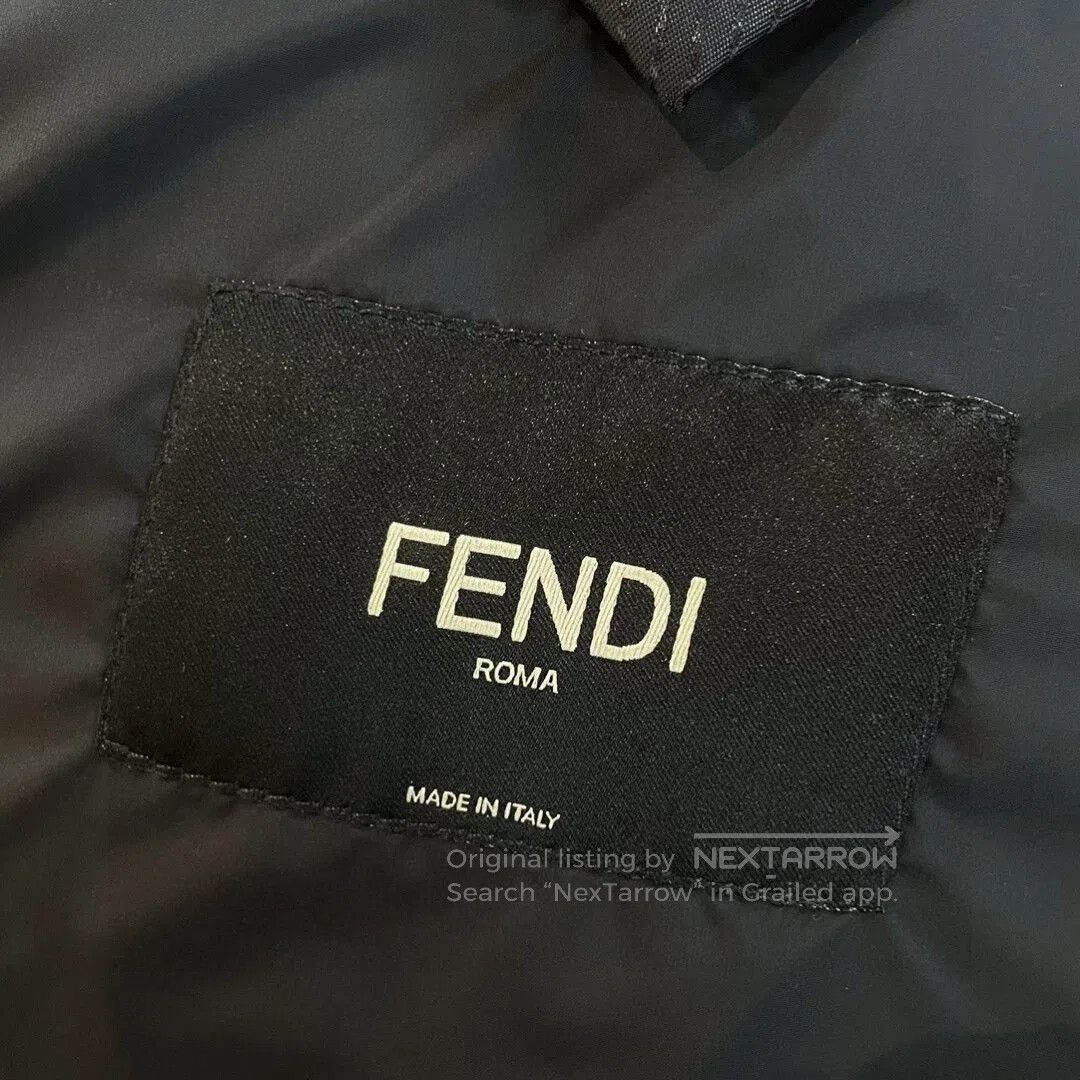 Fendi Fendi Black Down Jacket Size 52. Size US L / EU 52-54 / 3 - 5 Thumbnail