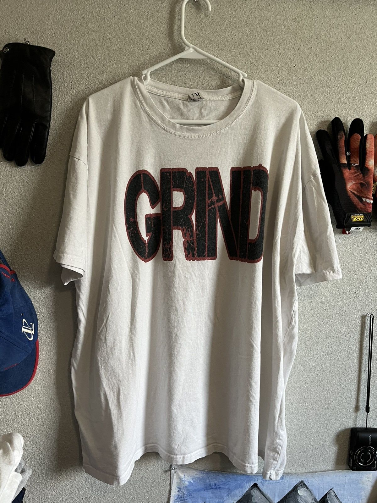 Vintage GRIND Oversized Skater Tee Size US XXL / EU 58 / 5 - 1 Thumbnail