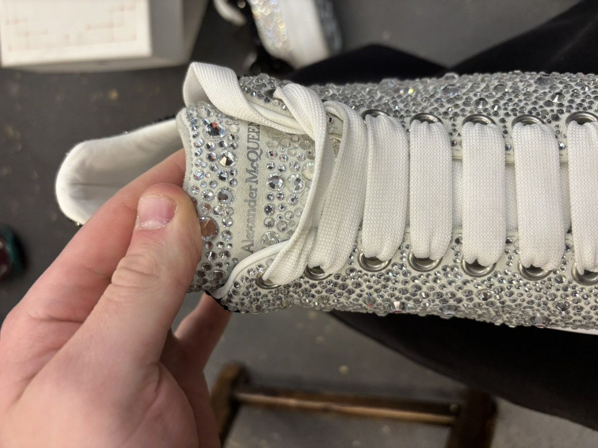 Alexander McQueen Alexander Mcqueen Full Rhinestone VNDS snkrs Size US 12 / EU 45 - 6 Thumbnail
