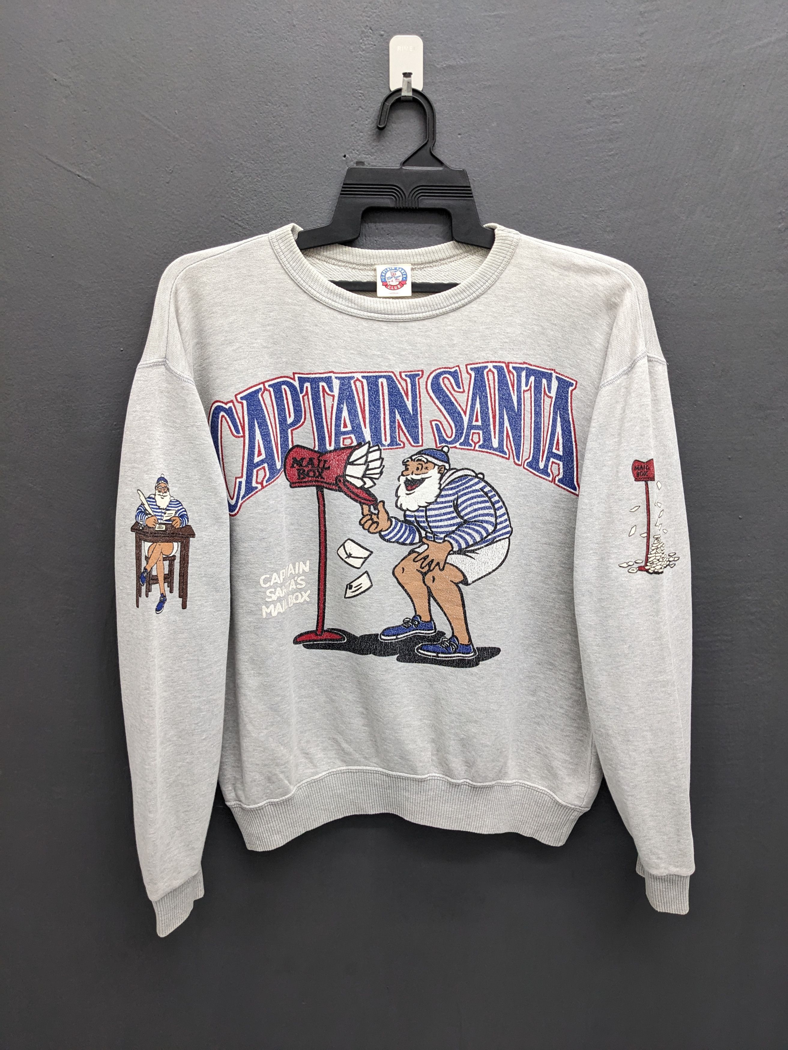 Captain Santors VINTAGE JAPANESE BRAND CAPTAIN SANTA CLUB SWEATSHIRT Size US M / EU 48-50 / 2 - 2 Thumbnail
