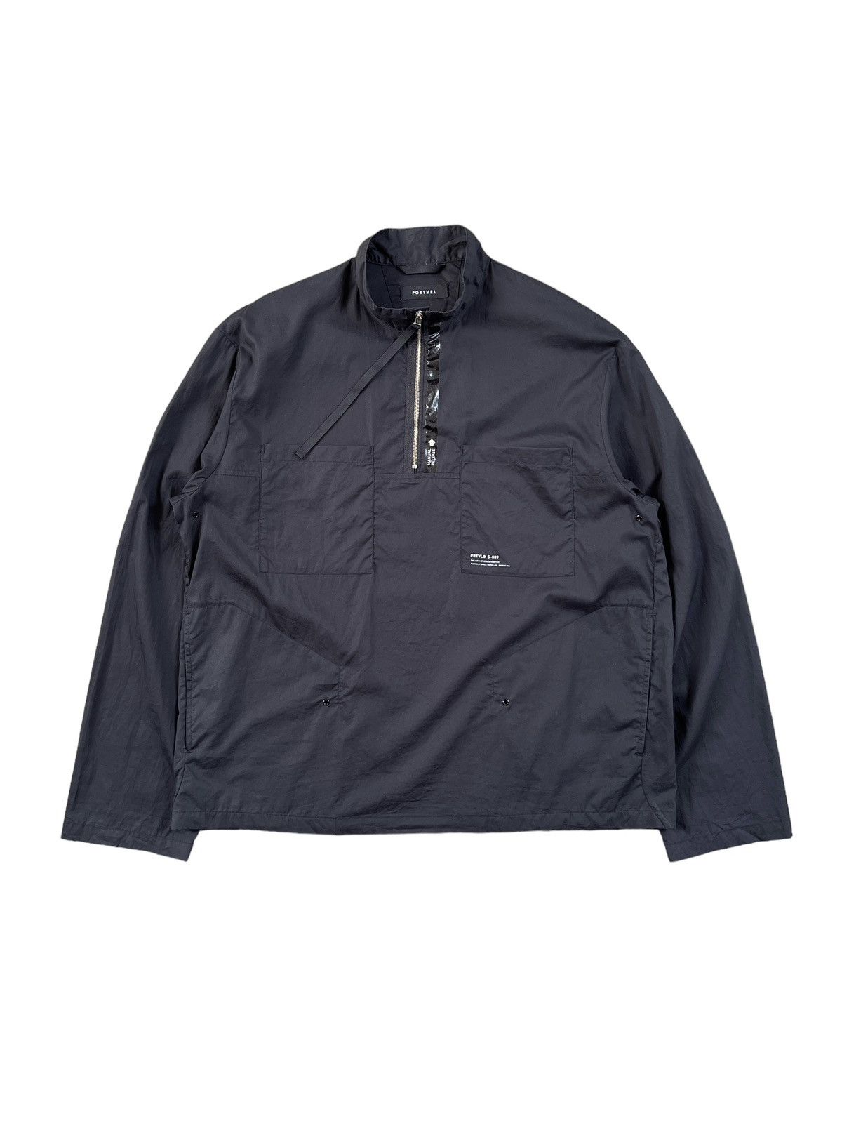 Designer × Japanese Brand Portvel 🇯🇵 Half Zip Pullover Shirt Size US M / EU 48-50 / 2 - 3 Thumbnail