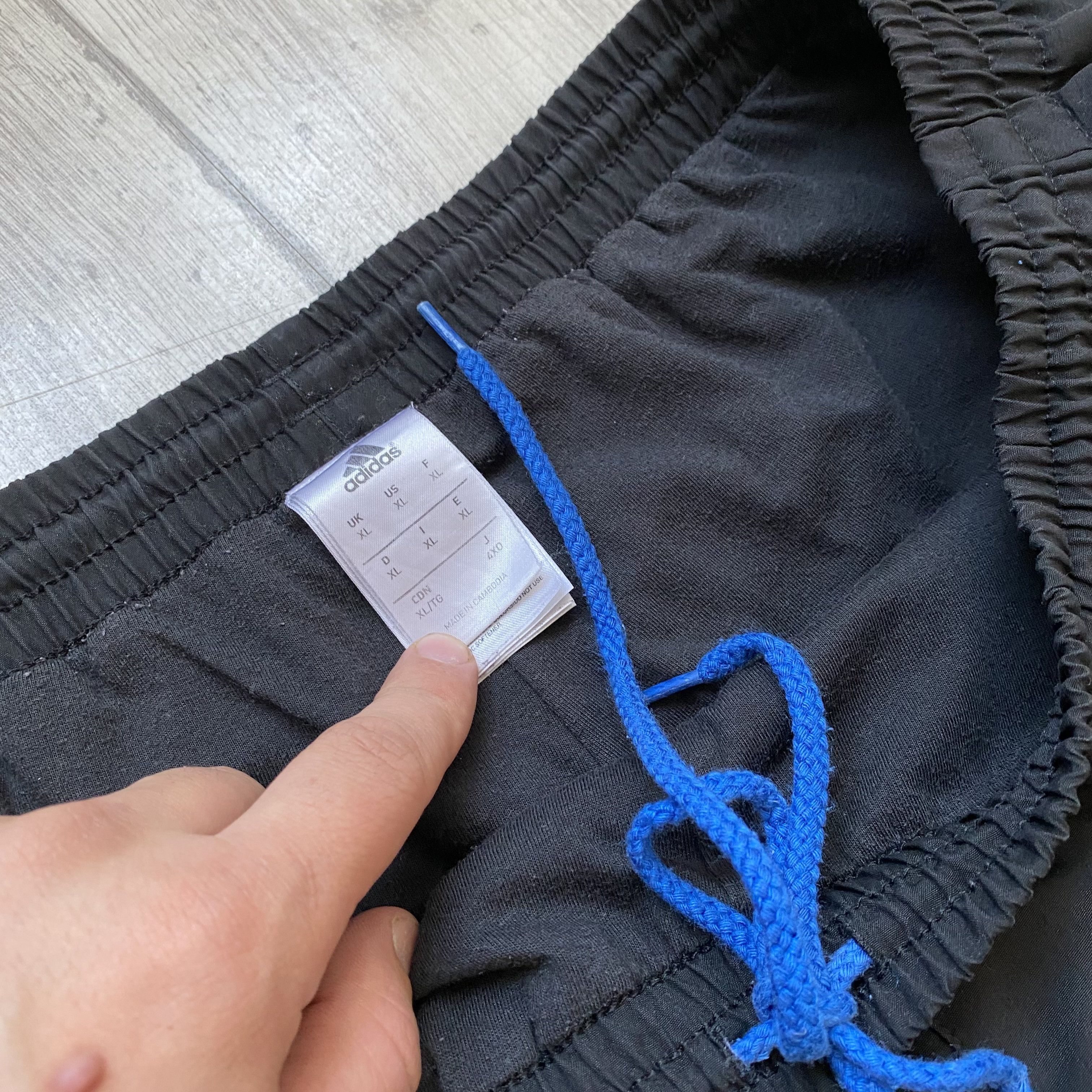 Adidas 🦍 Vintage Adidas Nylon track pants Zip drill joggers Size US 36 / EU 52 - 9 Thumbnail