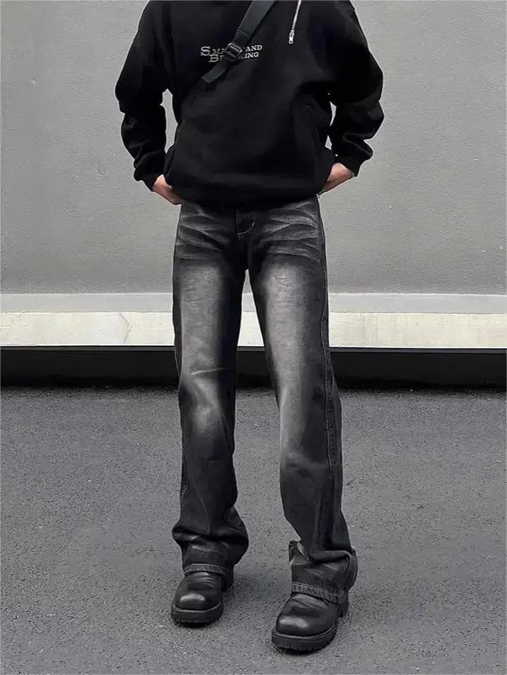 Japanese Brand Minimalist slim fit micro flared jeans Size US 32 / EU 48 - 2 Thumbnail