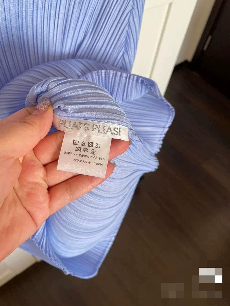 Issey Miyake issey miyake size:3 Pleated round-neck short sleeves 2505- Size XXS / US 00 / IT 34 - 3 Thumbnail