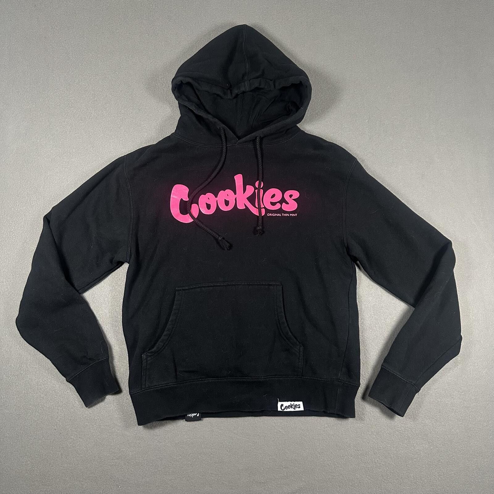 Other Cookies Women’s Hoodie Black Pink Logo Detail Size S / US 4 / IT 40 - 1 Thumbnail