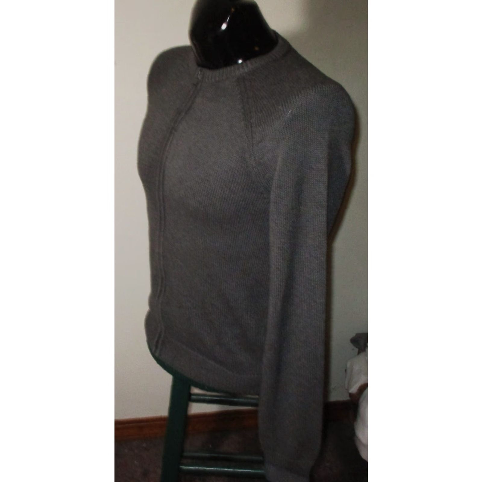 Lands' End LANDS'END Men’s Full Zip Sweater Shirt? Size US S / EU 44-46 / 1 - 4 Thumbnail