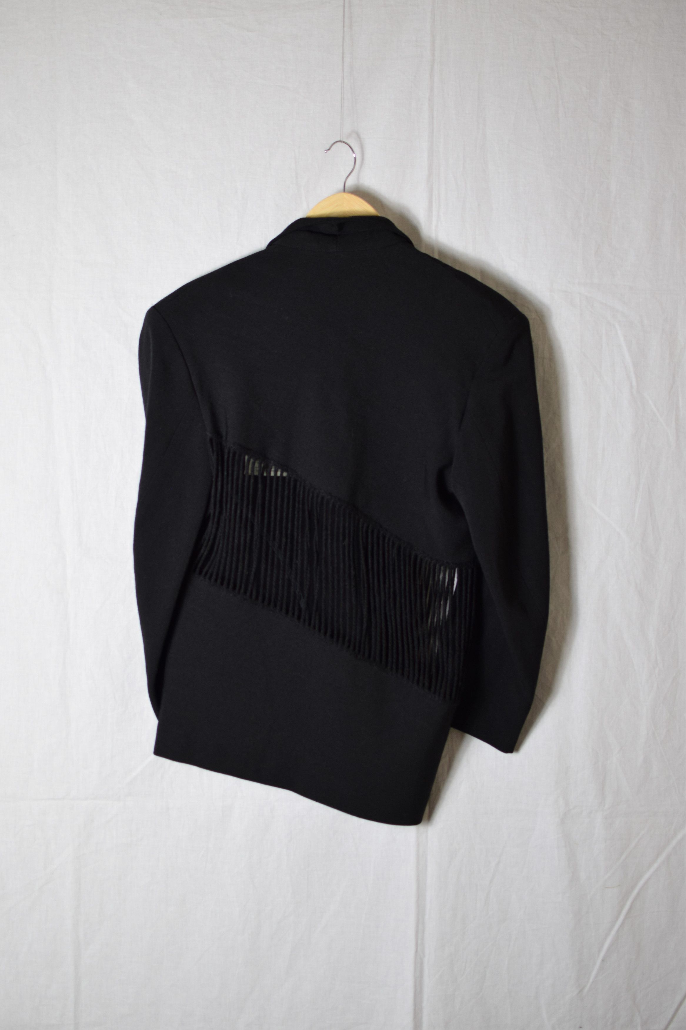 Yohji Yamamoto Yohji Yamamoto Archive Threaded Blazer - FL-J04-413 Size 48R - 3 Thumbnail