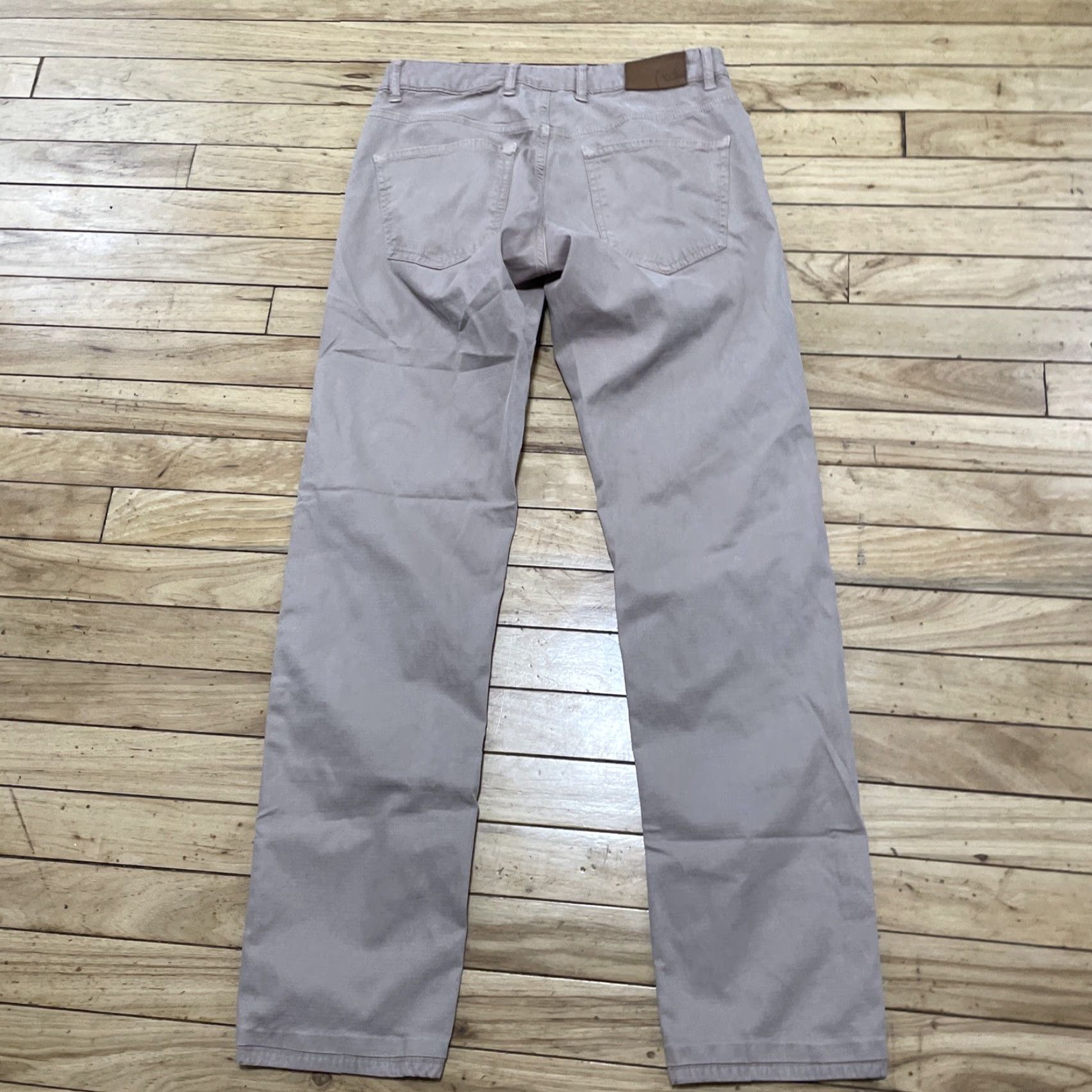 Peter Millar VINTAGE Peter Millar Crown Crafted Pants 31/32 Brown Khaki Stretch Chino Capsule 30x30 Size US 30 / EU 46 - 2 Thumbnail