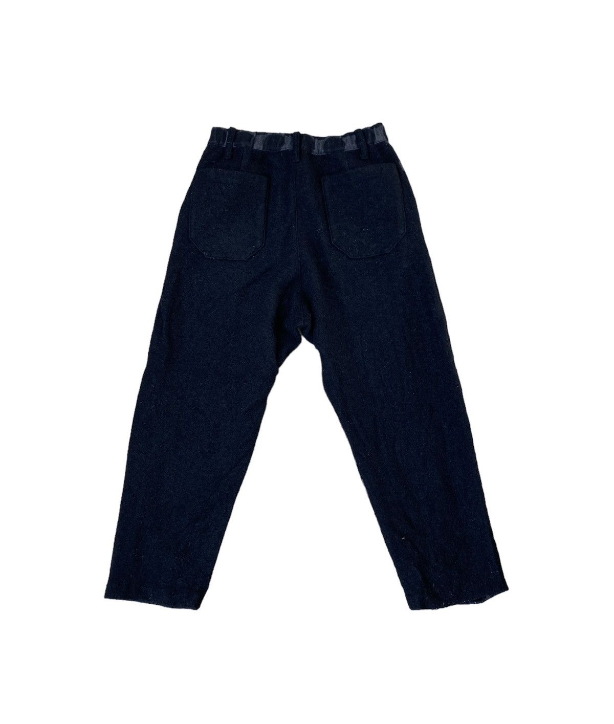 Yohji Yamamoto Y,s Polka dot Fleece Wool Pants Size US 29 - 2 Thumbnail