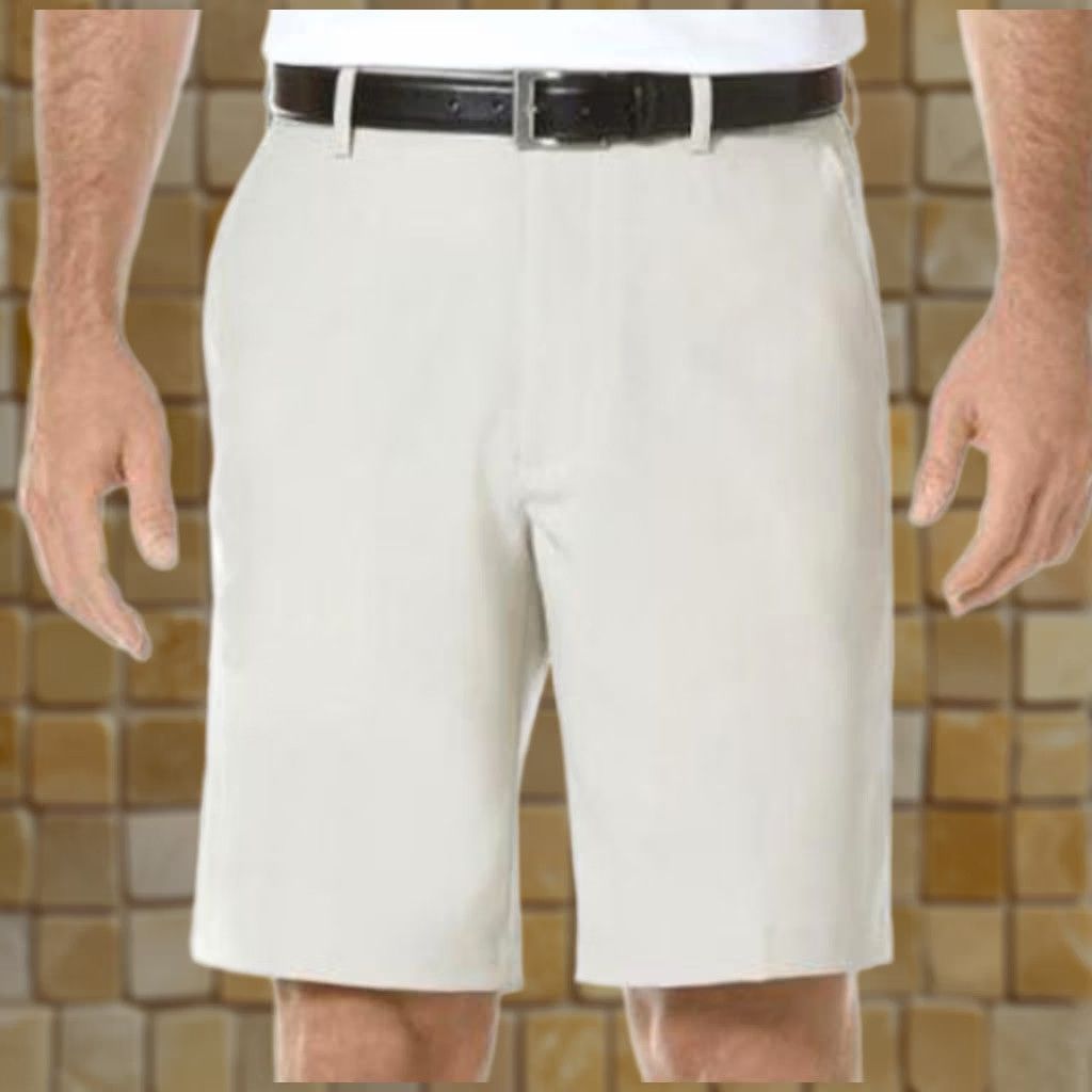 PGA Tour PGA PGA TOUR PRO SERIES MOISTURE WICKING STRETCH SILVER LINING SHORTS 50 Mens Shorts 50 Silver PGA TOUR PRO SERIES Shorts Mens Size US 34 / EU 50 - 1 Preview