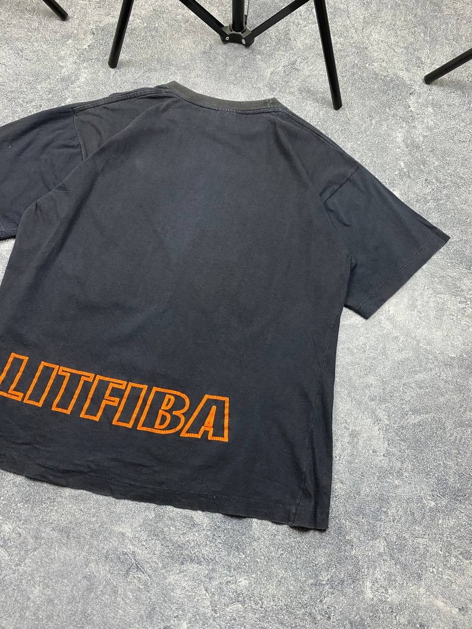 Band Tees × Japanese Brand Rare Vintage Litfiba SIngle Stitch Tee 90s Rock Size US L / EU 52-54 / 3 - 4 Thumbnail