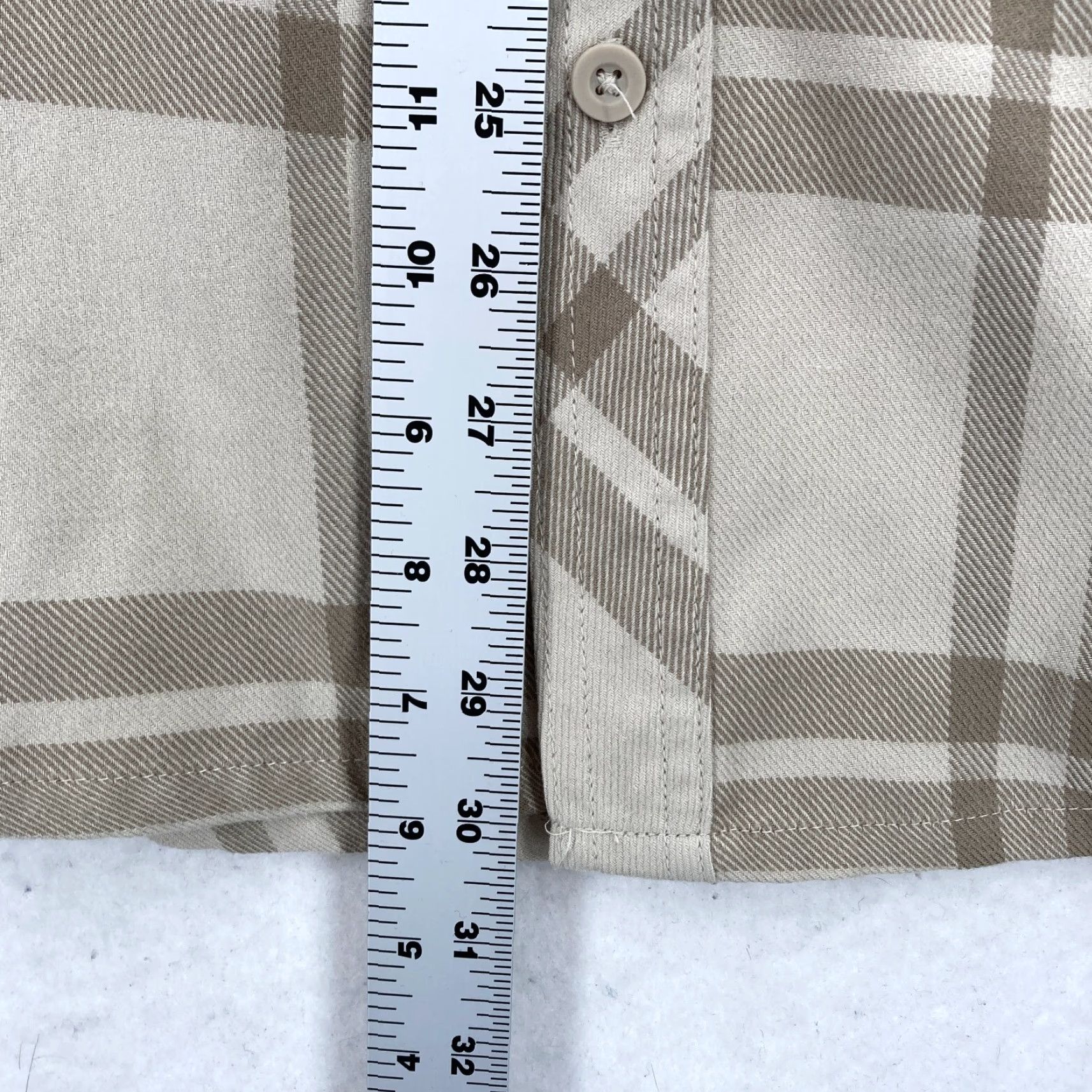 Mountain Hardwear Mountain Hardwear Flannel Shirt Mens XL Beige Plaid Outdoors Hiking Travel Camp Size US XL / EU 56 / 4 - 7 Thumbnail
