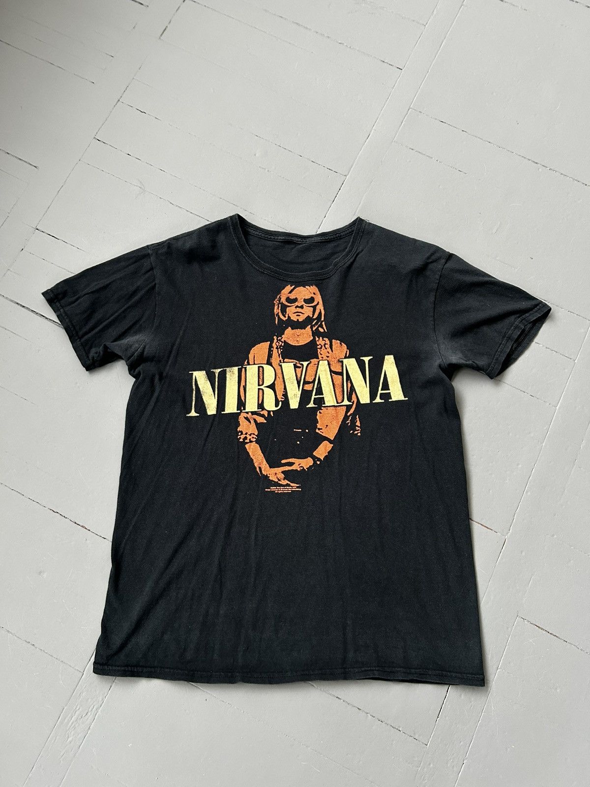 Nirvana × Vintage Nirvana Kurt Cobain T-shirt Size US S / EU 44-46 / 1 - 1 Thumbnail