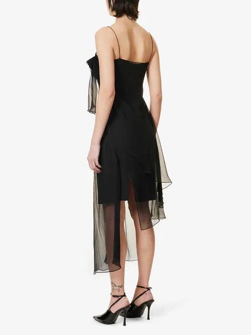 Givenchy o1w1db10126 Dress in Black Size S / US 4 / IT 40 - 2 Thumbnail