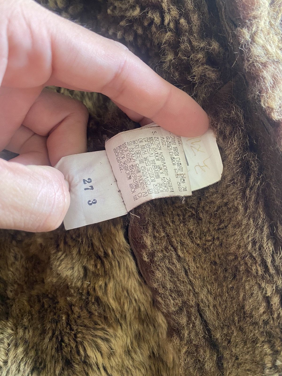 Vintage SOLETTO 80s B-3 FLIGHT JACKET LEATHER LAMBSKIN FUR LGB Size US M / EU 48-50 / 2 - 5 Thumbnail