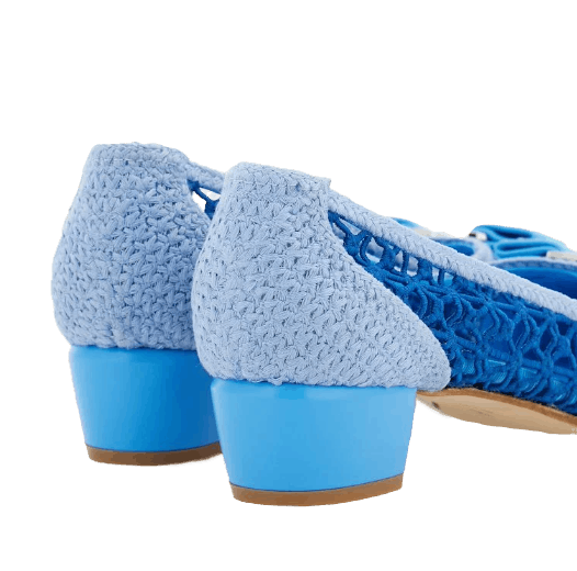 o1s1rm0924 Vara Bow Pump in Azure