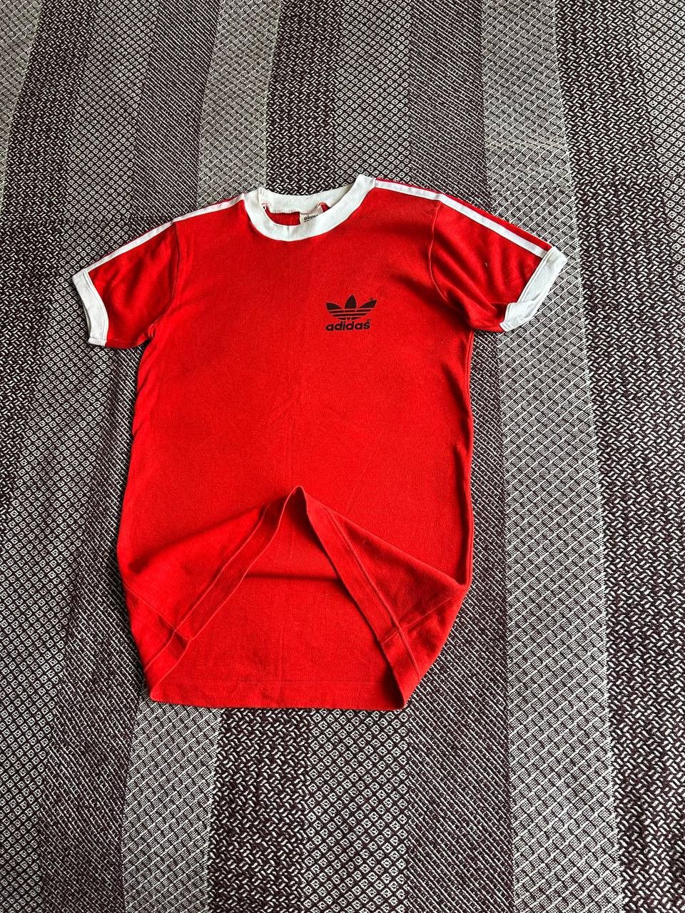 Vintage Adidas 80s Vintage T-shirt Made In Taiwan Size US S / EU 44-46 / 1 - 3 Thumbnail