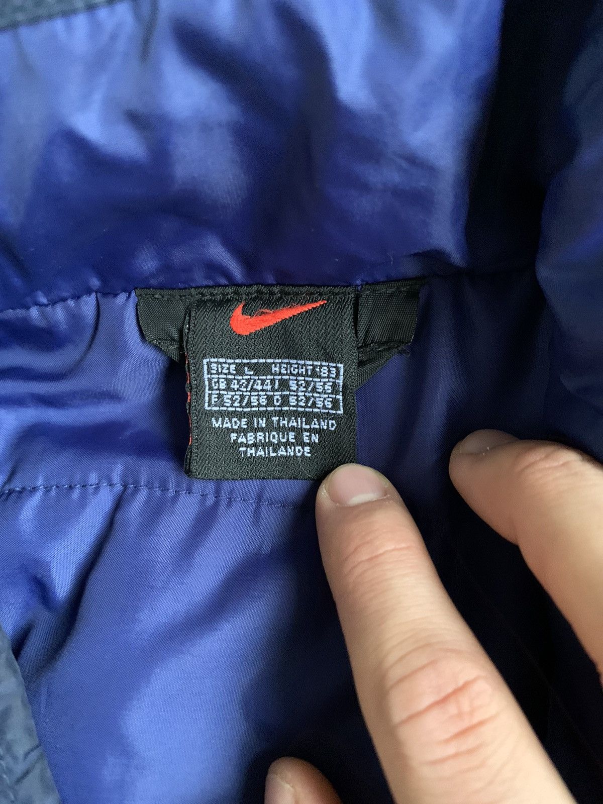 Nike × Vintage Vintage Nike Y2K jacket Size US L / EU 52-54 / 3 - 17 Thumbnail