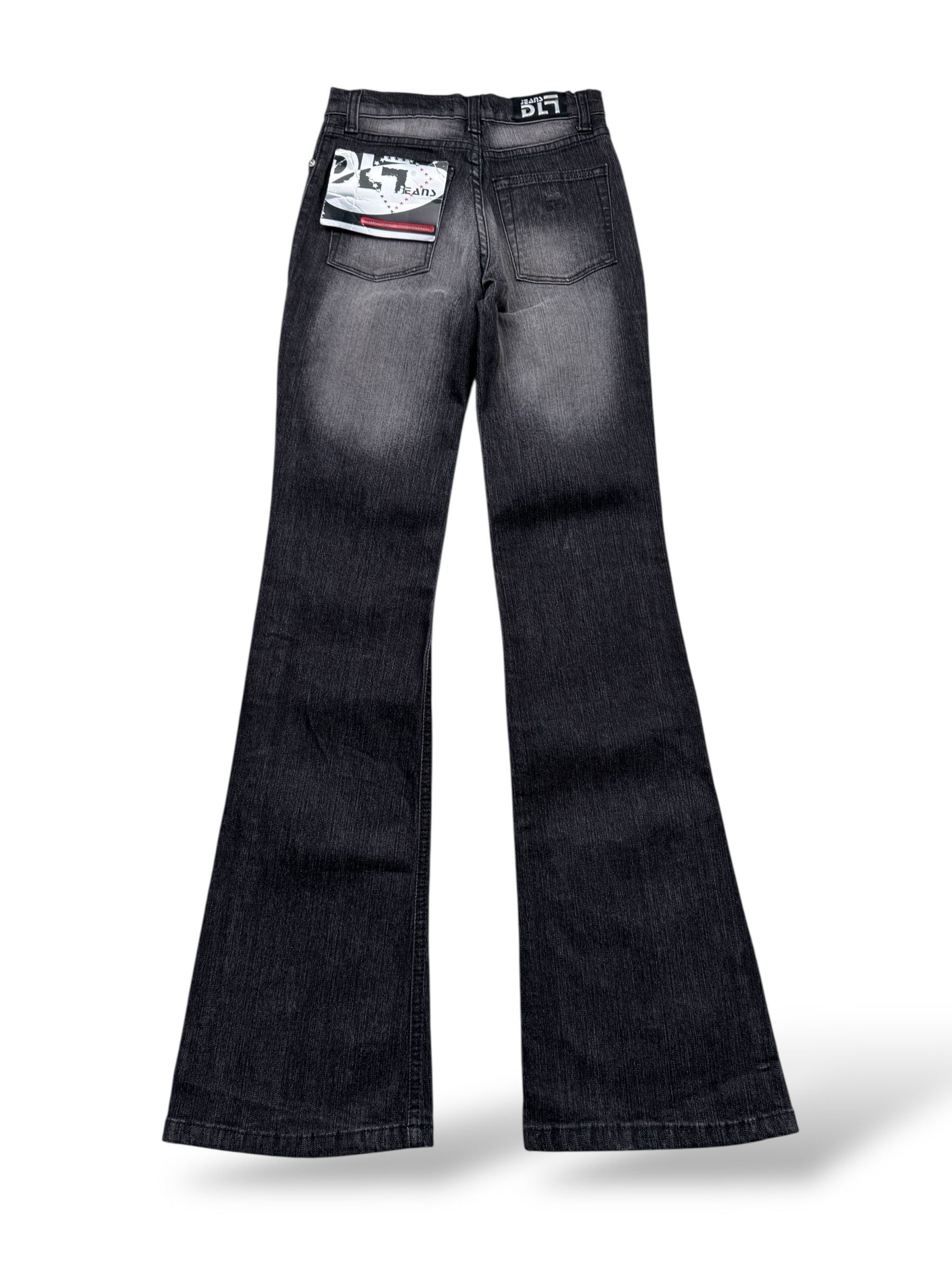 Japanese Brand Vintage Faded Flare Jeans W448(V9) Size 24" / US 00 / IT 34 - 5 Thumbnail