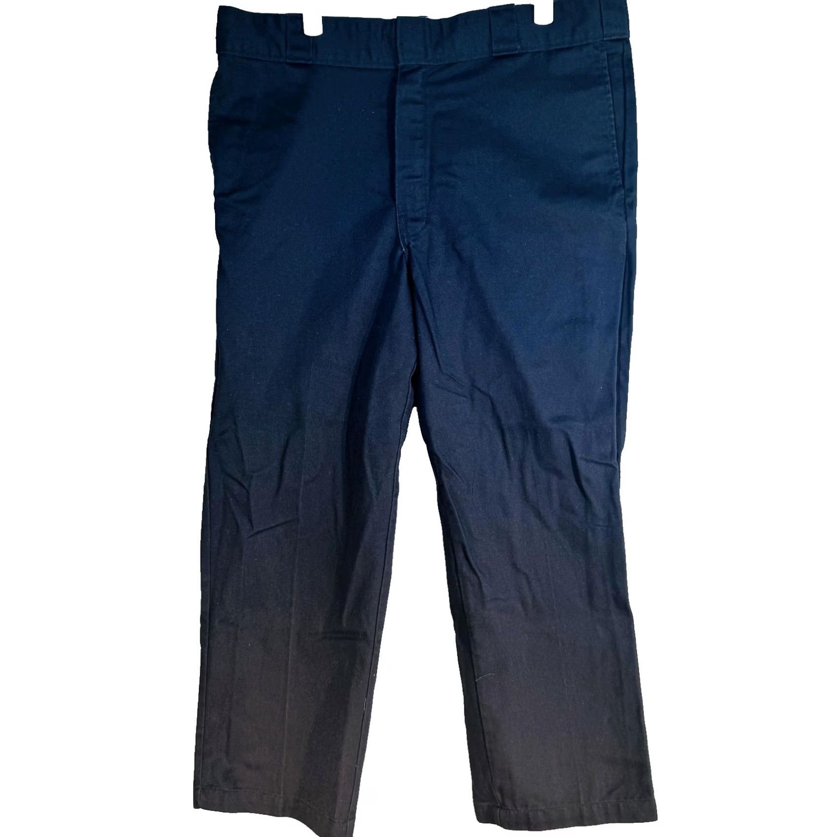 Dickies Dickies 874 Jeans Mens 36x28 Black Dark Wash Relaxed Straight Canvas Zip Fly Mens Regular 74BK USA Logo Pocket Dark Wash 874BK Size US 36 / EU 52 - 5 Thumbnail