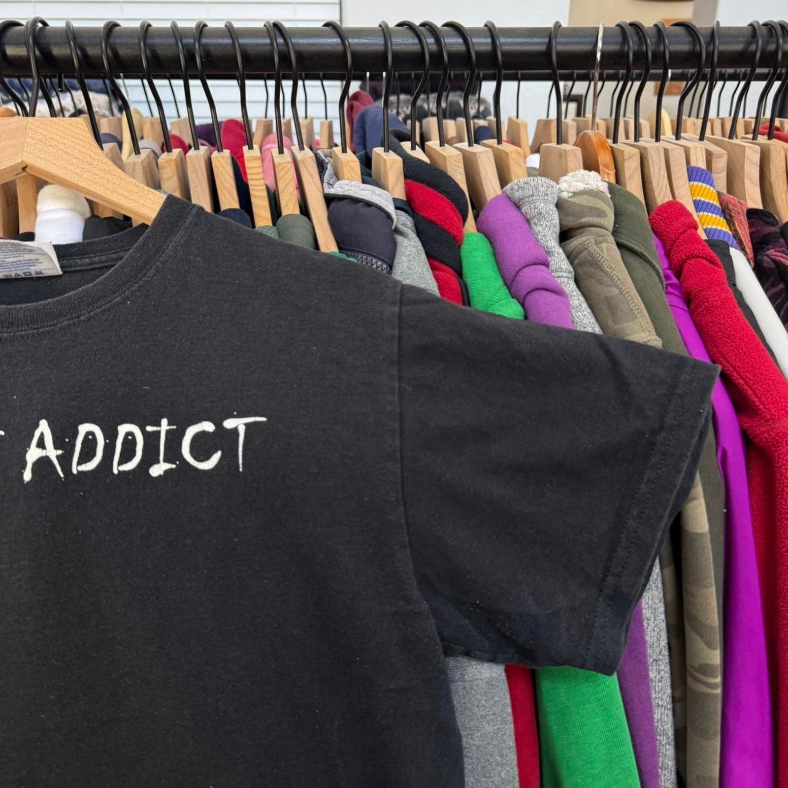Other Vintage Y2K Morpheme Addict Parody Shirt Funny In Black Size US M / EU 48-50 / 2 - 3 Thumbnail